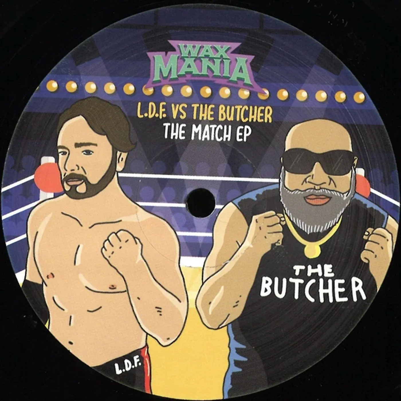 L.D.F. Vs The Butcher MATCH Vinyl Record