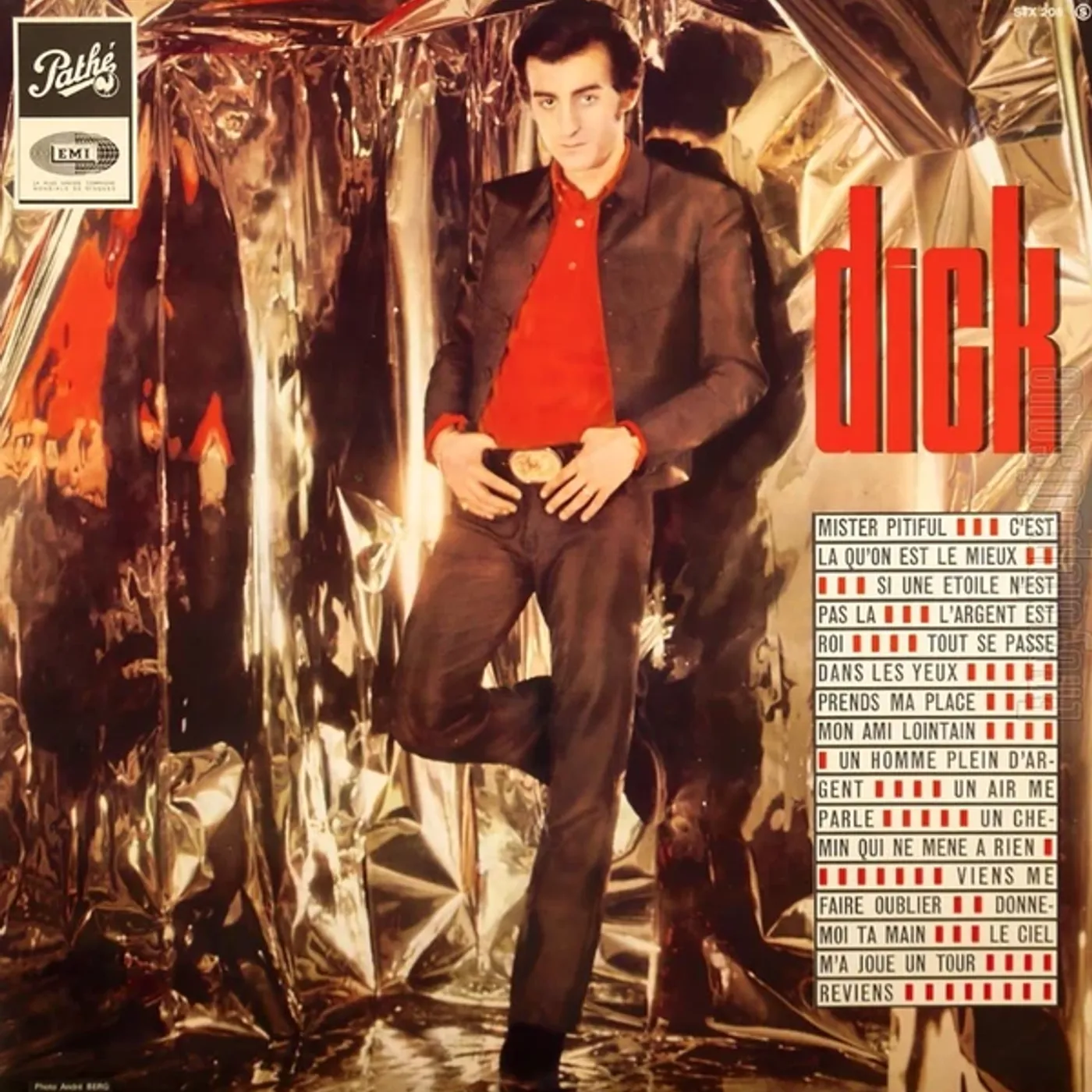 Dick Rivers Mister Pitiful Vinyl Record