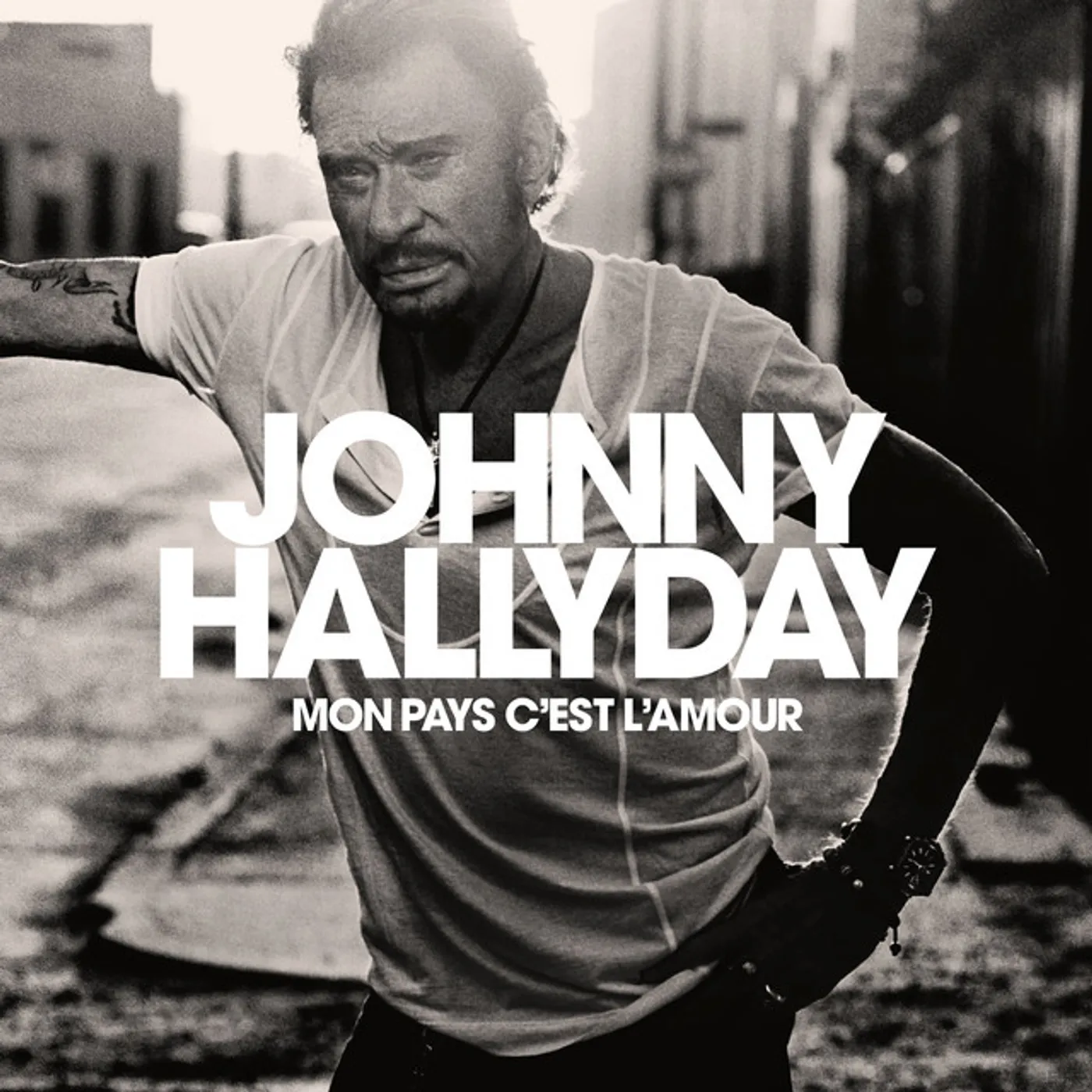 Johnny Hallyday Mon pays c'est l'amour Vinyl Record