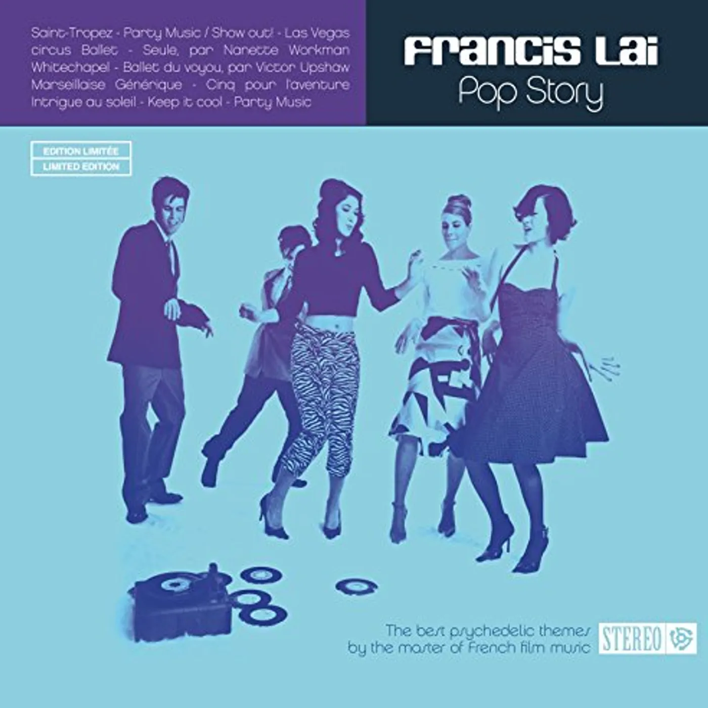 Francis Lai POP STORY Vinyl Record