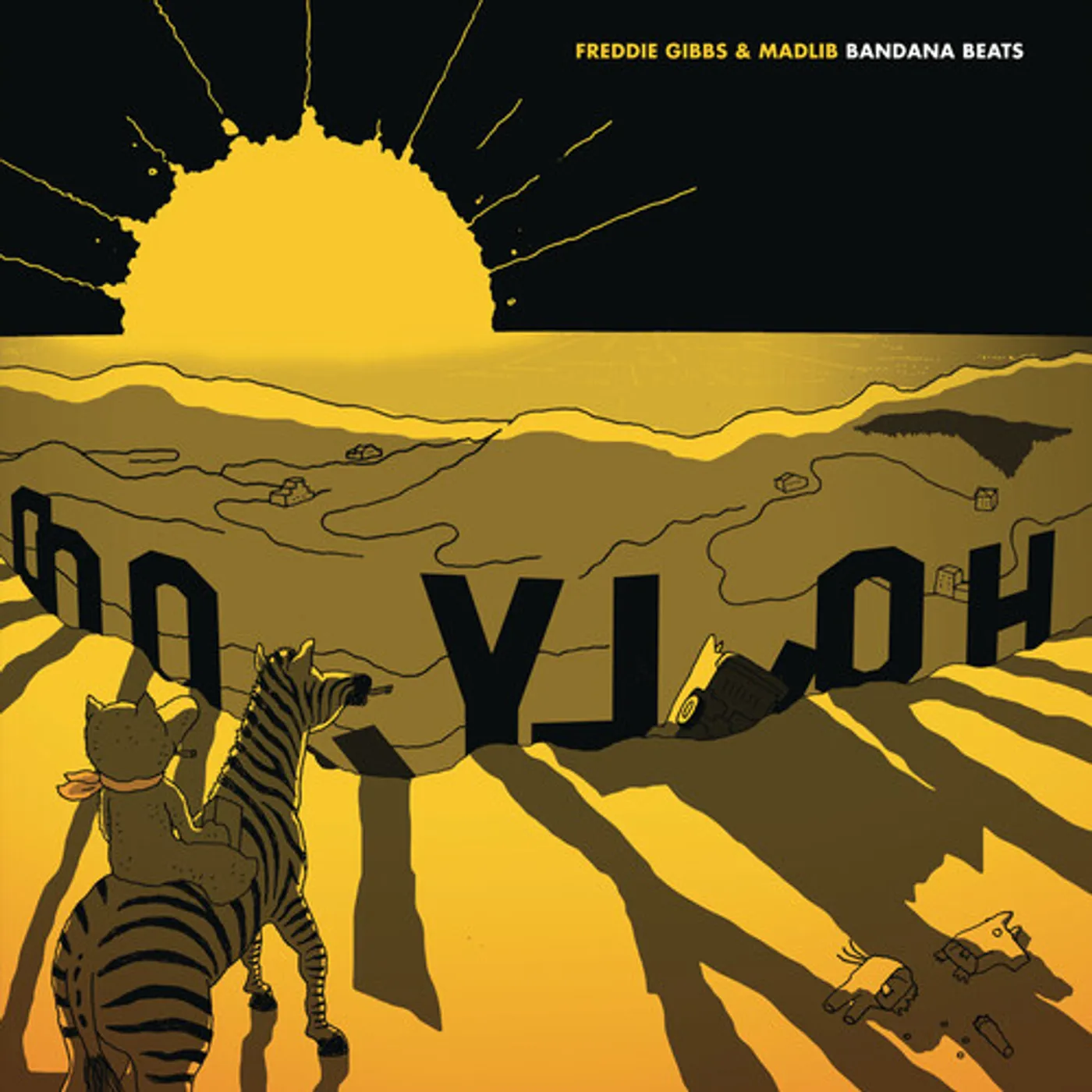 Freddie Gibbs BANDANA BEATS (INSTRUMENTAL) Vinyl Record