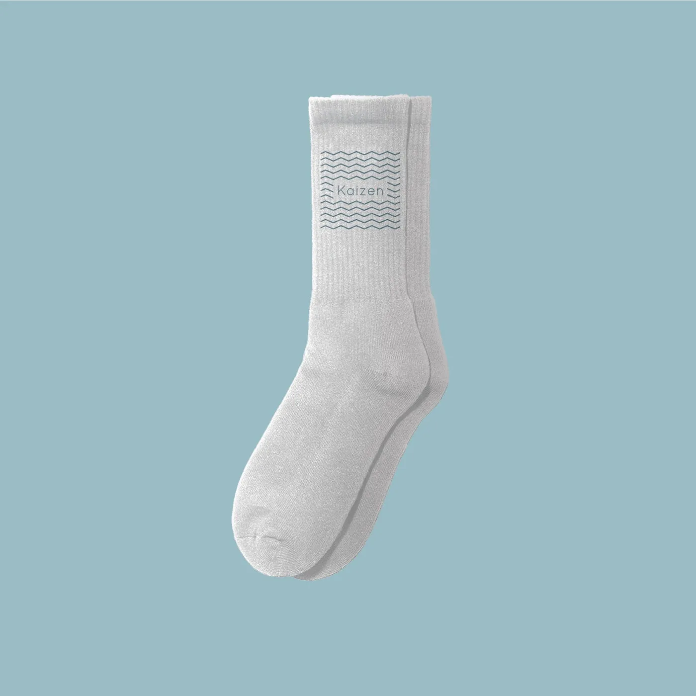 K.A.A.N. "KAIZEN" White Socks