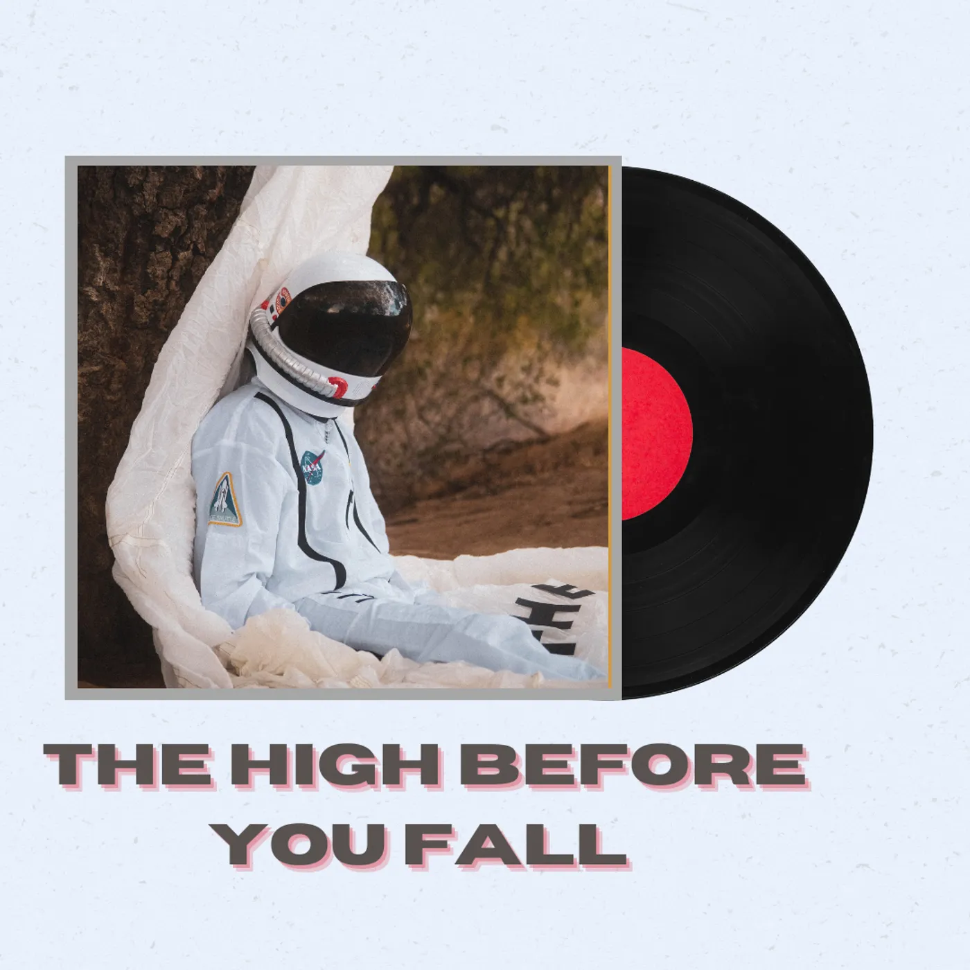 K.A.A.N. Signed High Before You Fall "Test Print" Vinyl Record