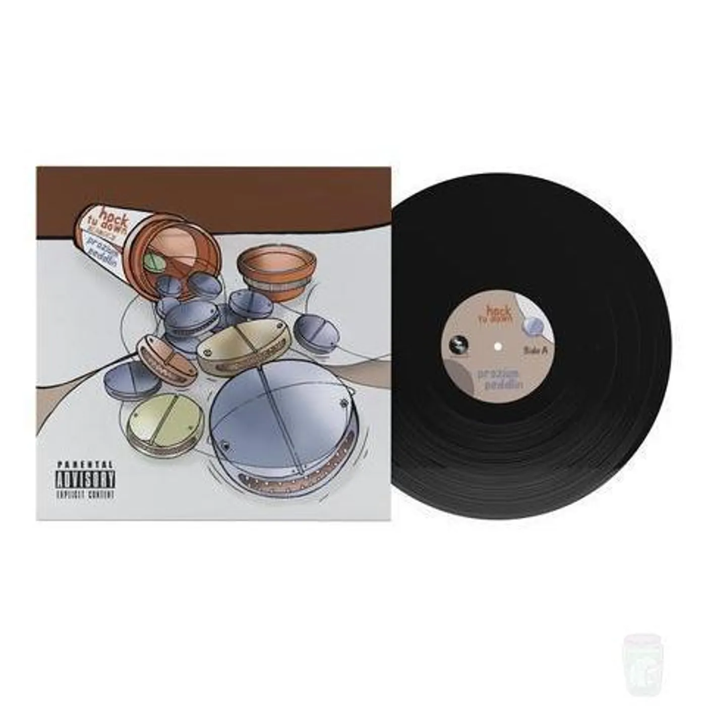 HOCK TU DOWN (Lee Scott/Reklews) Hock Tu Down 'Prozium Peddlin' (Limited Edition Black 12" Double Vinyl)