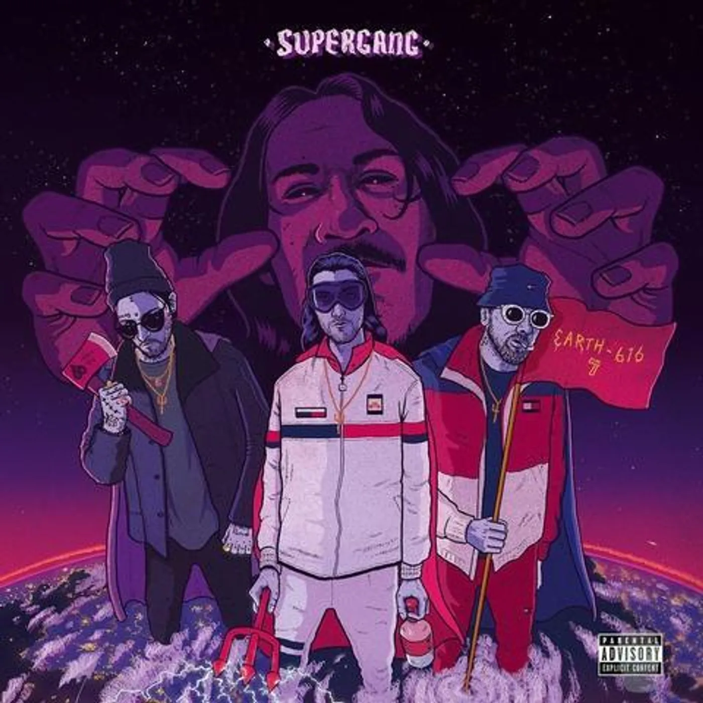 Milkavelli, Lee Scott and Sniff Milkavelli x Lee Scott x Sniff 'Supergang' (Limited Edition Picture Disc 12" Vinyl)