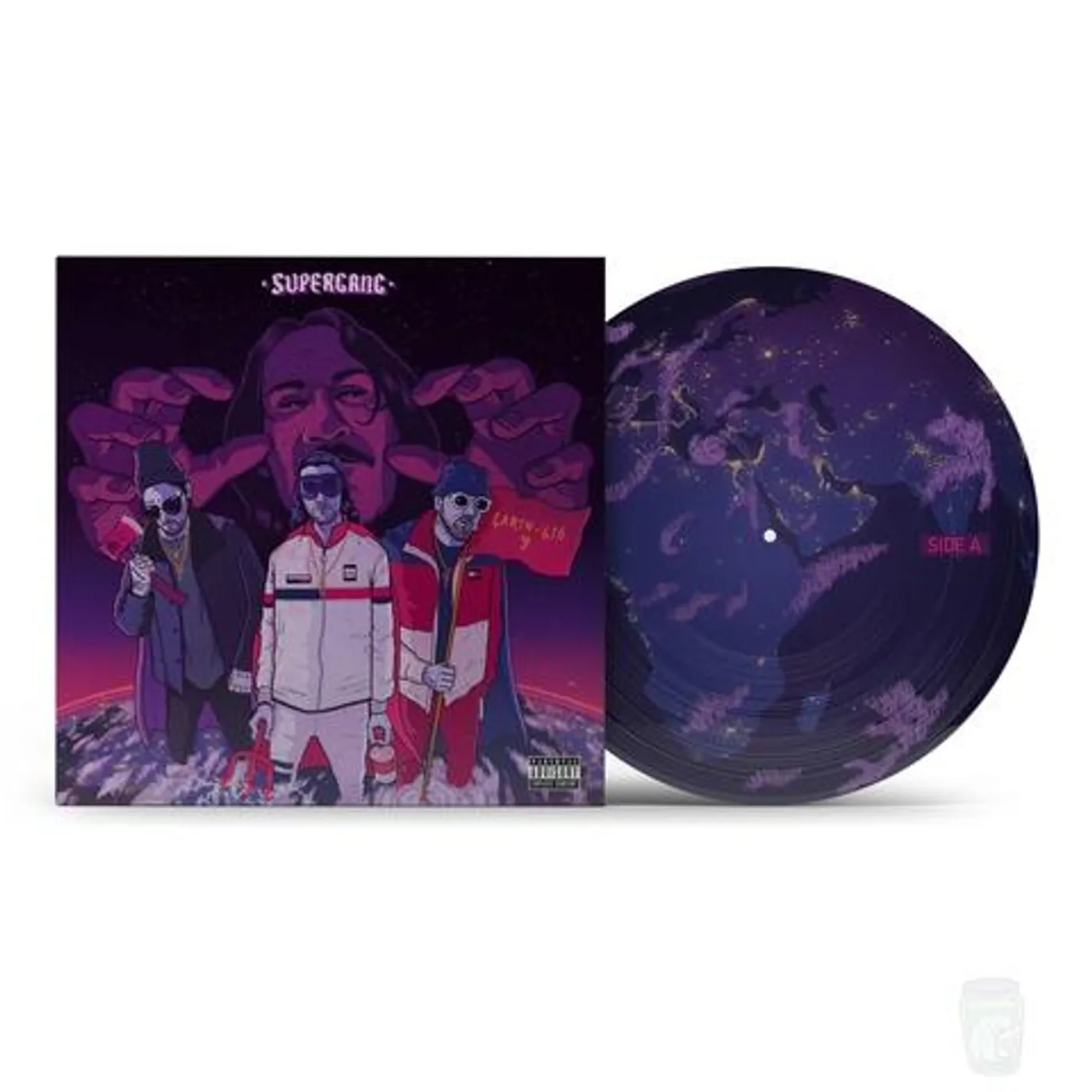 Milkavelli, Lee Scott and Sniff Milkavelli x Lee Scott x Sniff 'Supergang' (Limited Edition Picture Disc 12" Vinyl)