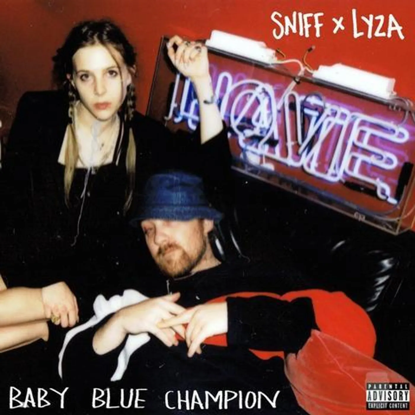 Sniff x Lyza Jane 'Baby Blue Champion EP' (Limited Edition Black 12" Vinyl)