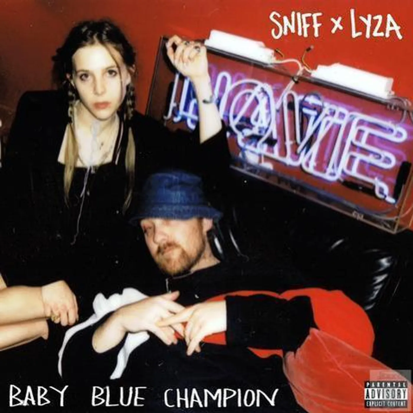 Sniff x Lyza Jane 'Baby Blue Champion EP' (Cassette) (Vinyl)