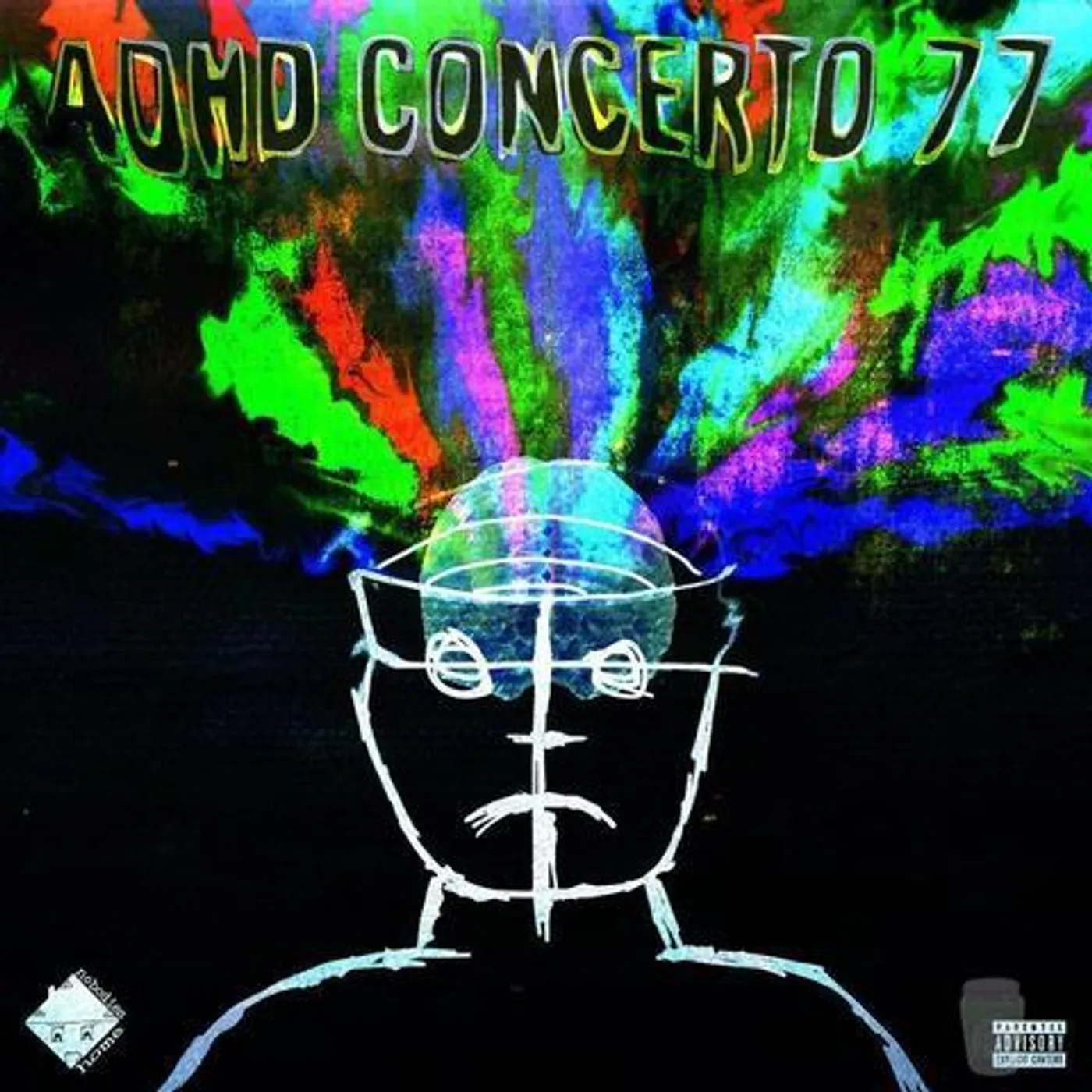 Nobodies Home x Lee Scott x Sniff - ADHD CONCERTO 77 (Limited Edition Black 12" Vinyl)