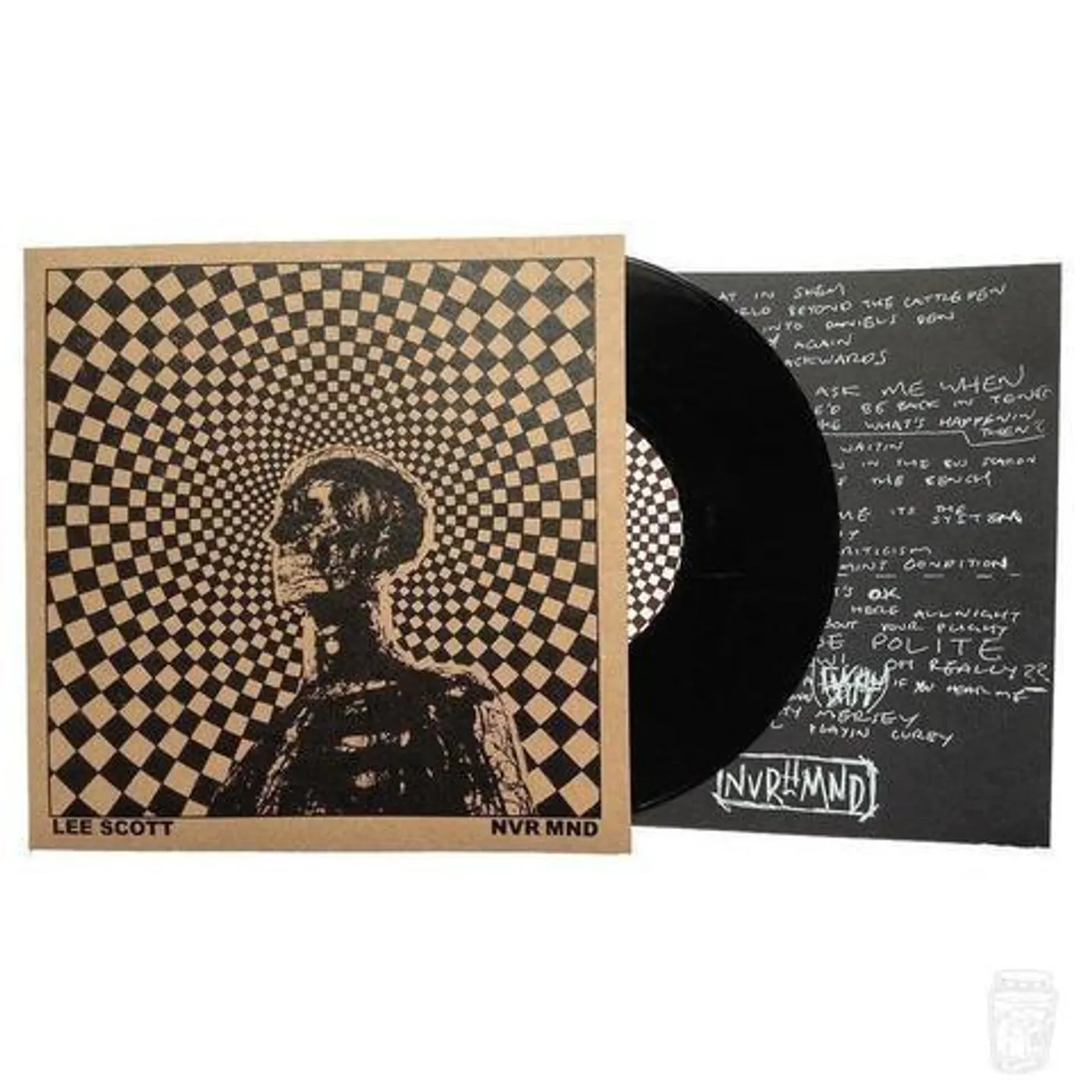 Lee Scott 'NVR MND' (Limited Edition Black 7" Vinyl)