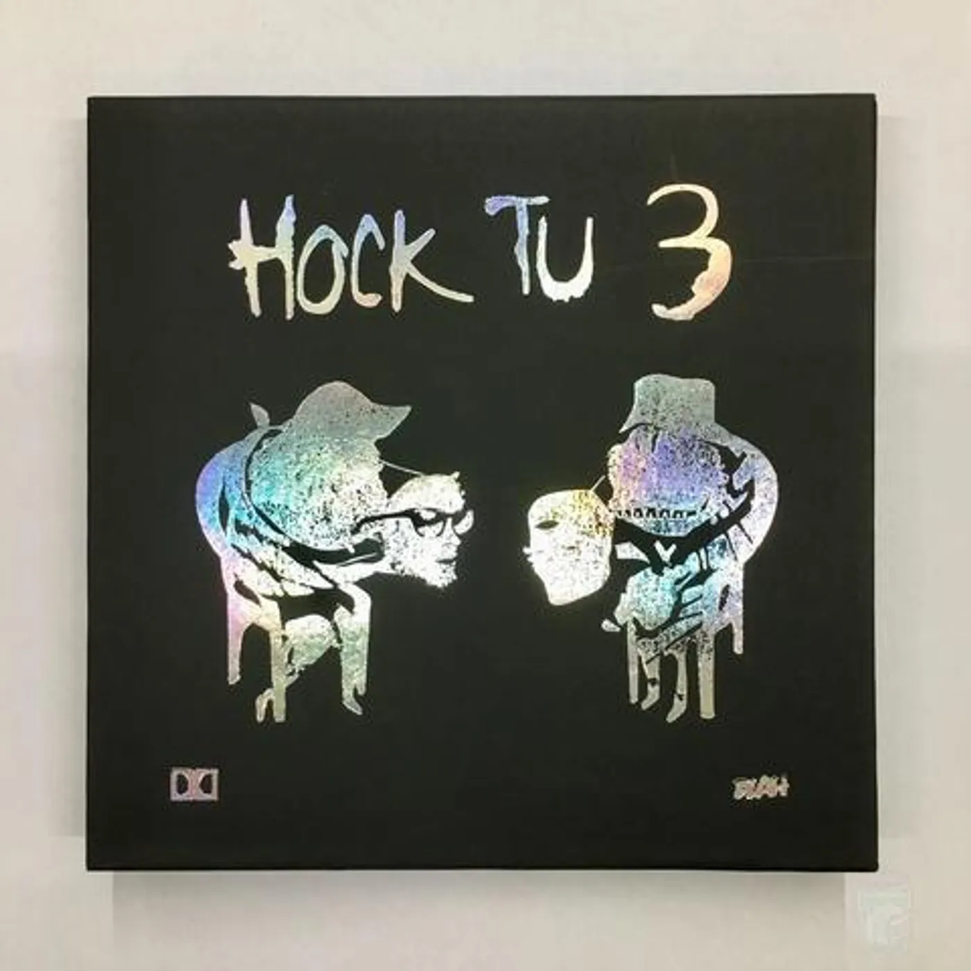 HOCK TU DOWN (Lee Scott/Reklews) Hock Tu Down (Lee Scott x Reklews) 'Hock Tu 3' (Special Holographic Silver Platinum Matchbox Cassette Experience Deluxe - Limited Edition of 50)