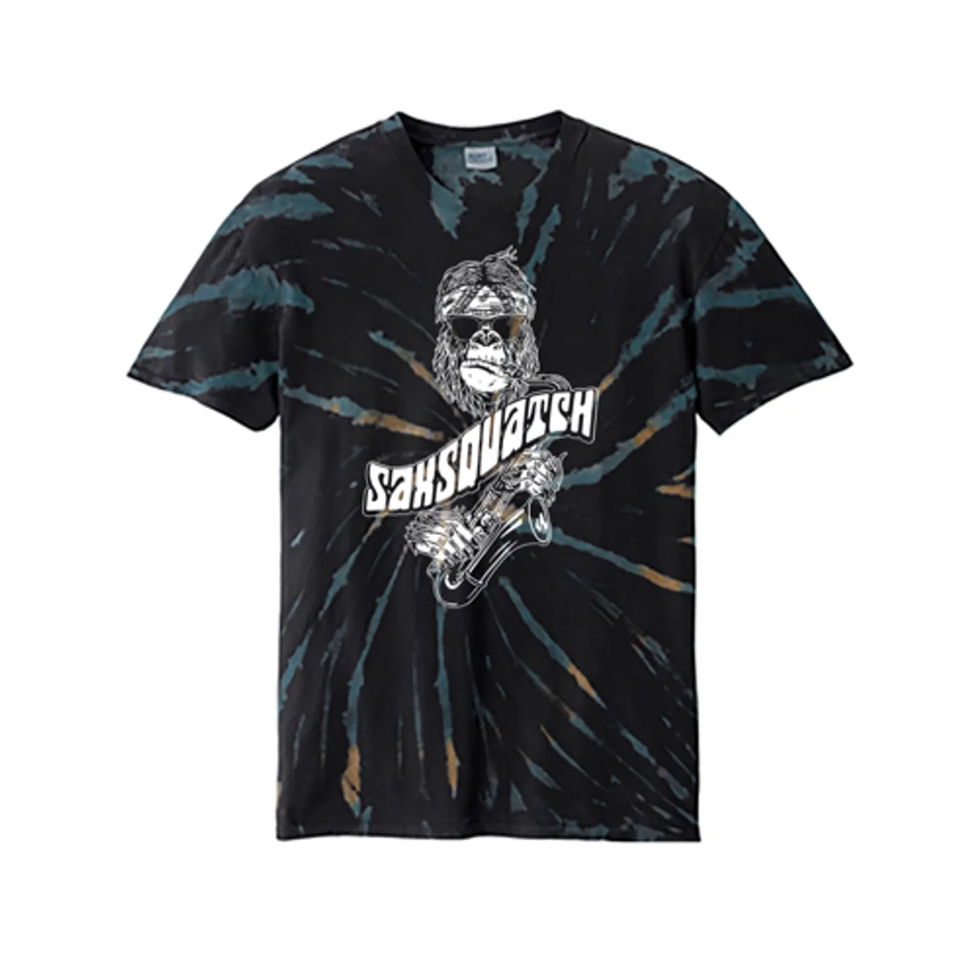 Saxsquatch Tie Dye