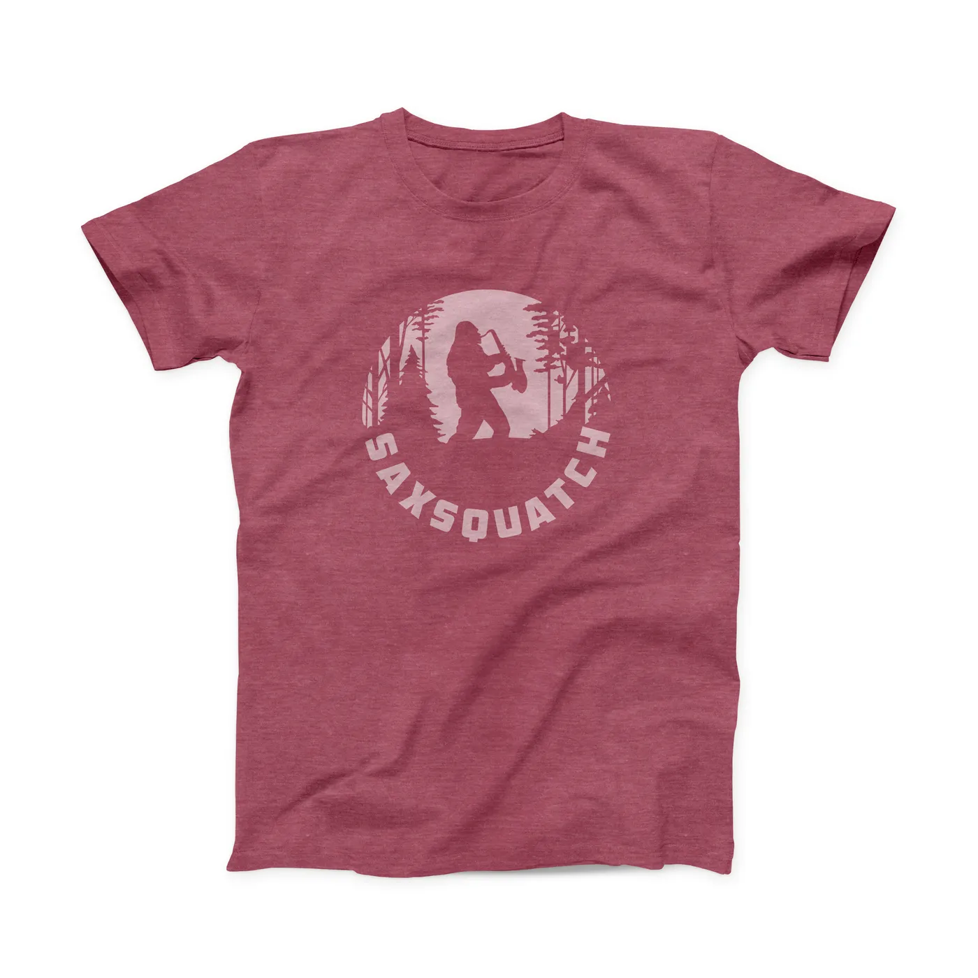 Saxsquatch Vintage Maroon