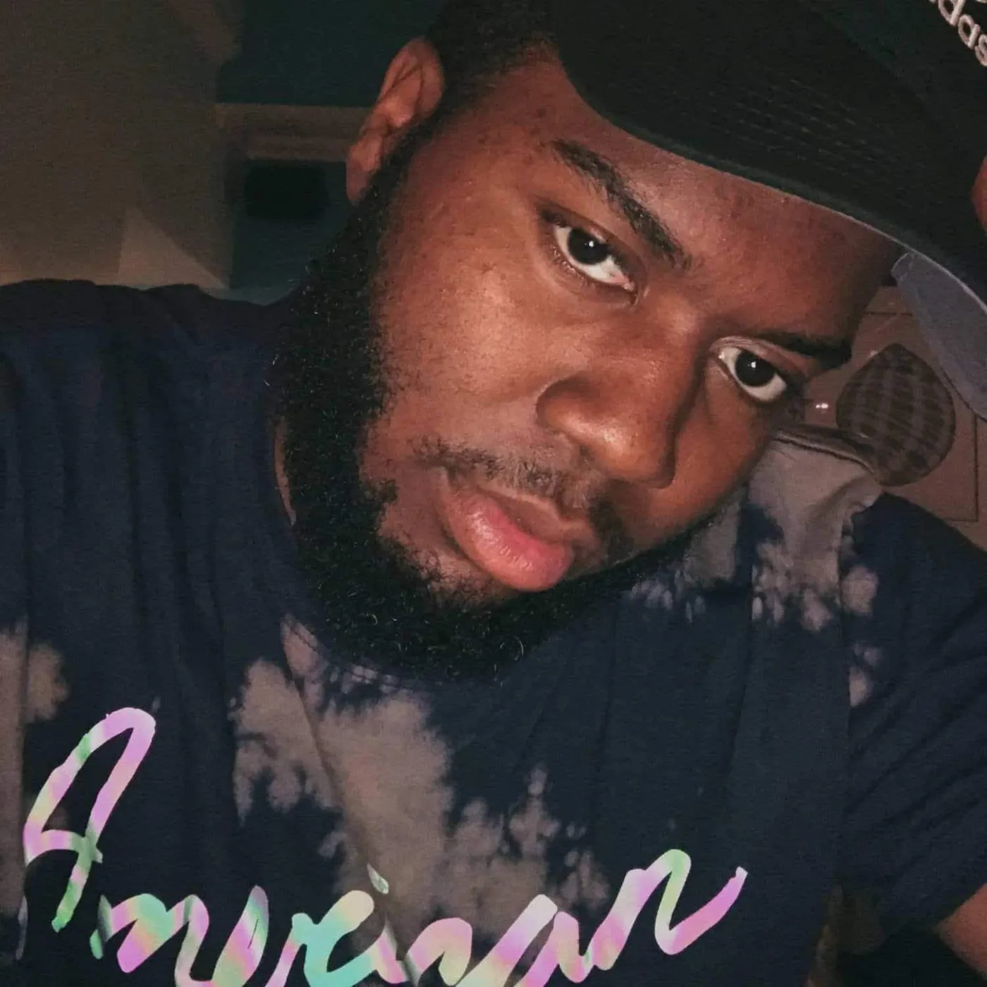 The Gr8 Khalid Bleached Rainbow Tee