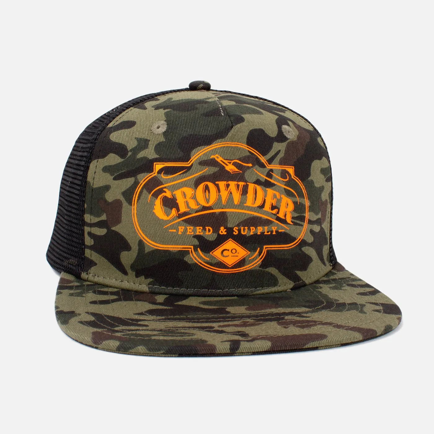 Crowder 'Feed & Supply' Trucker Hat - Camo