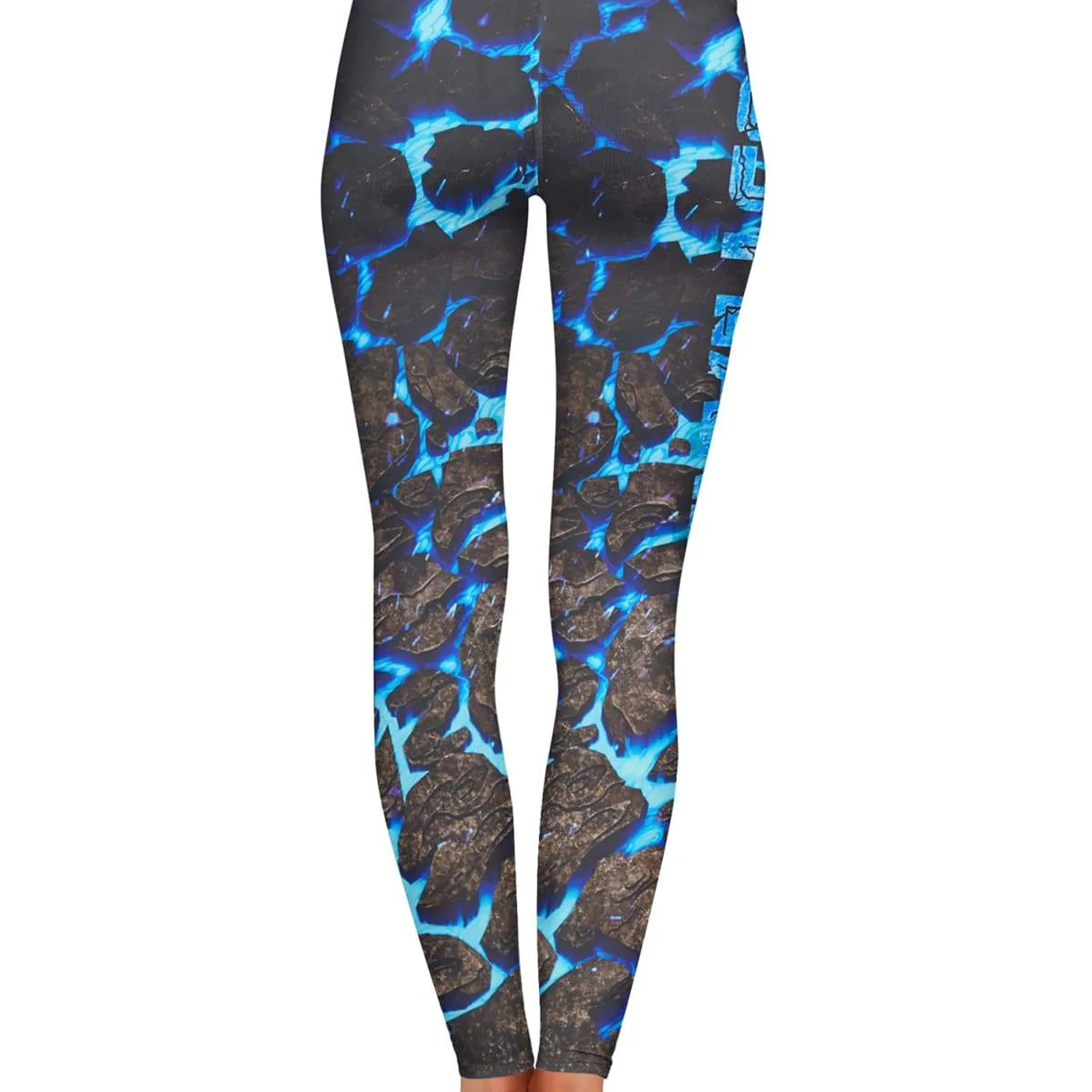 Excision Lost Lands 'Magma' Leggings (Blue)