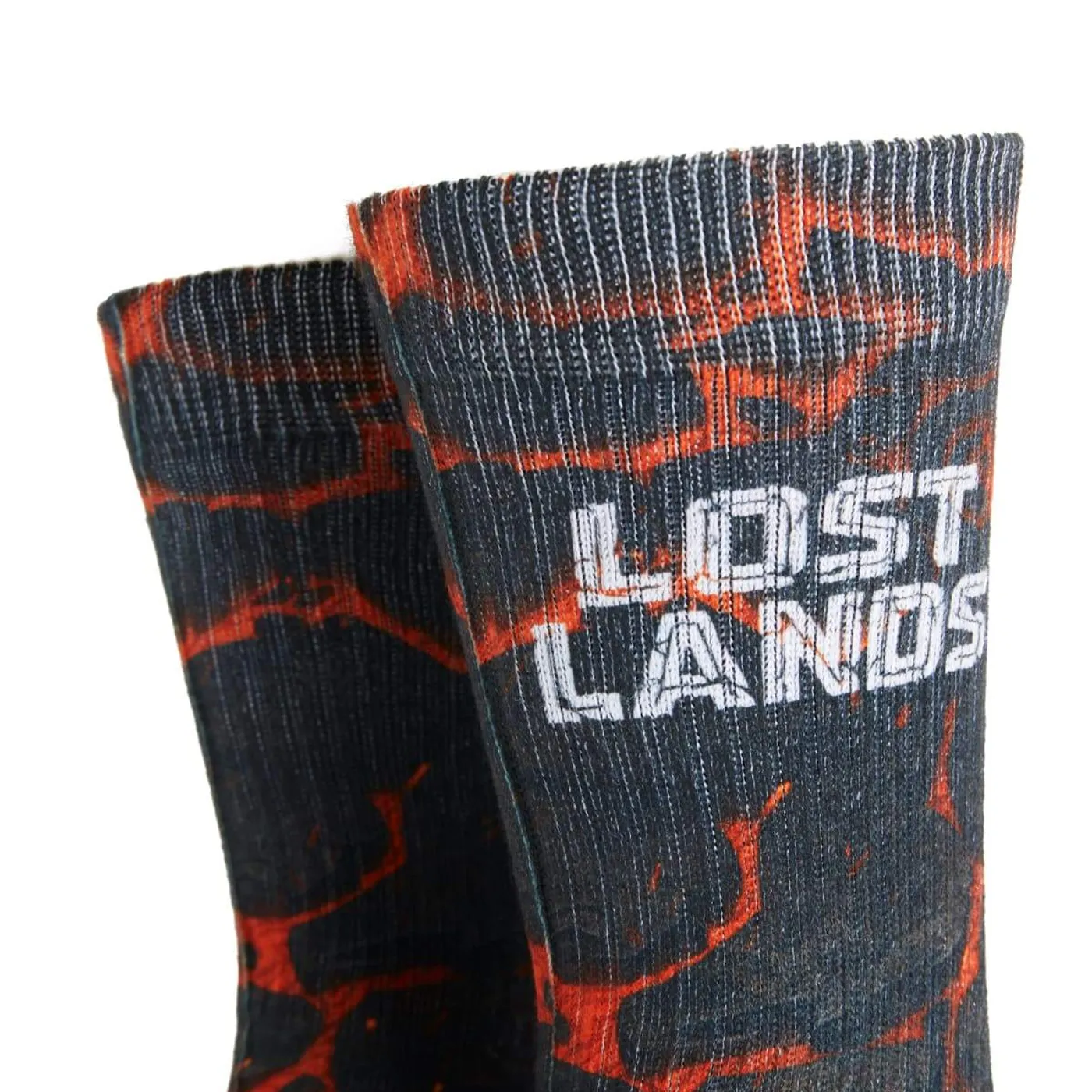 Excision Lost Lands 'Magma' Socks (Red)