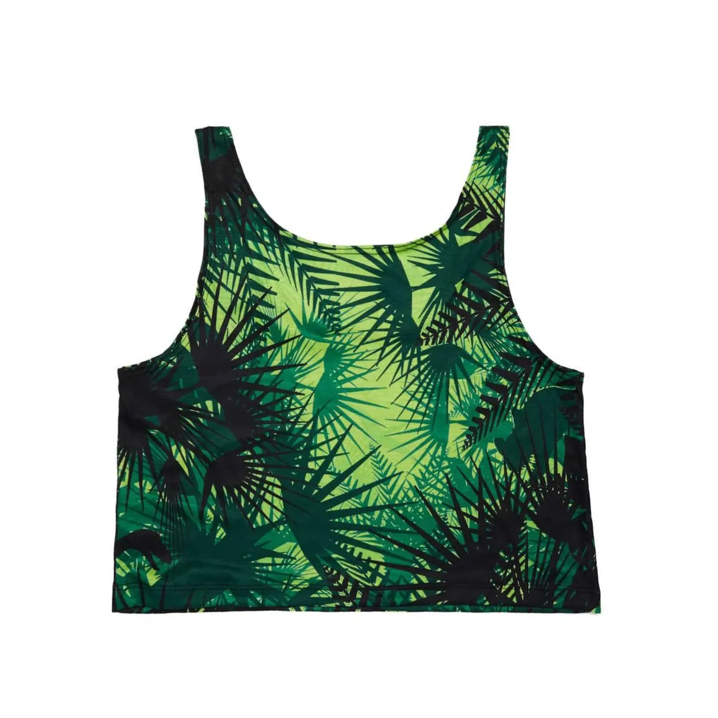 Excision Lost Lands 'Foliage' Women's Crop Top (Green)