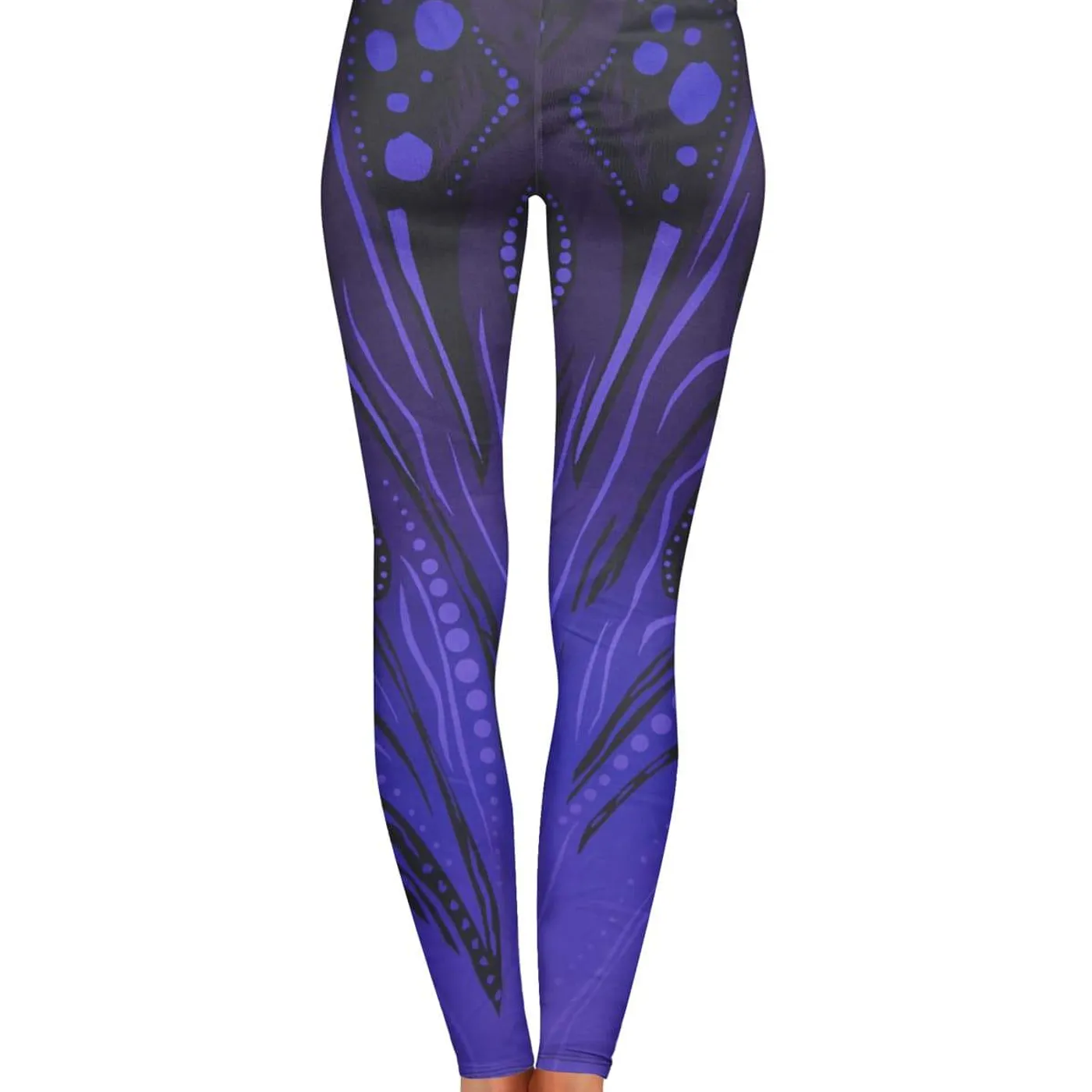 Excision Lost Lands 'Crop Circle' Leggings (Purple)