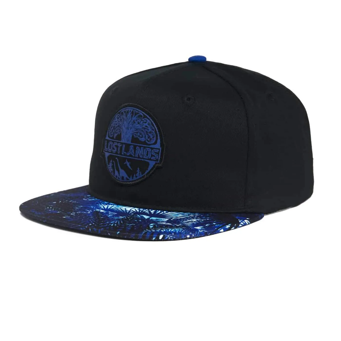 Excision Lost Lands 'Tree of Life' Snapback (Black/Blue)