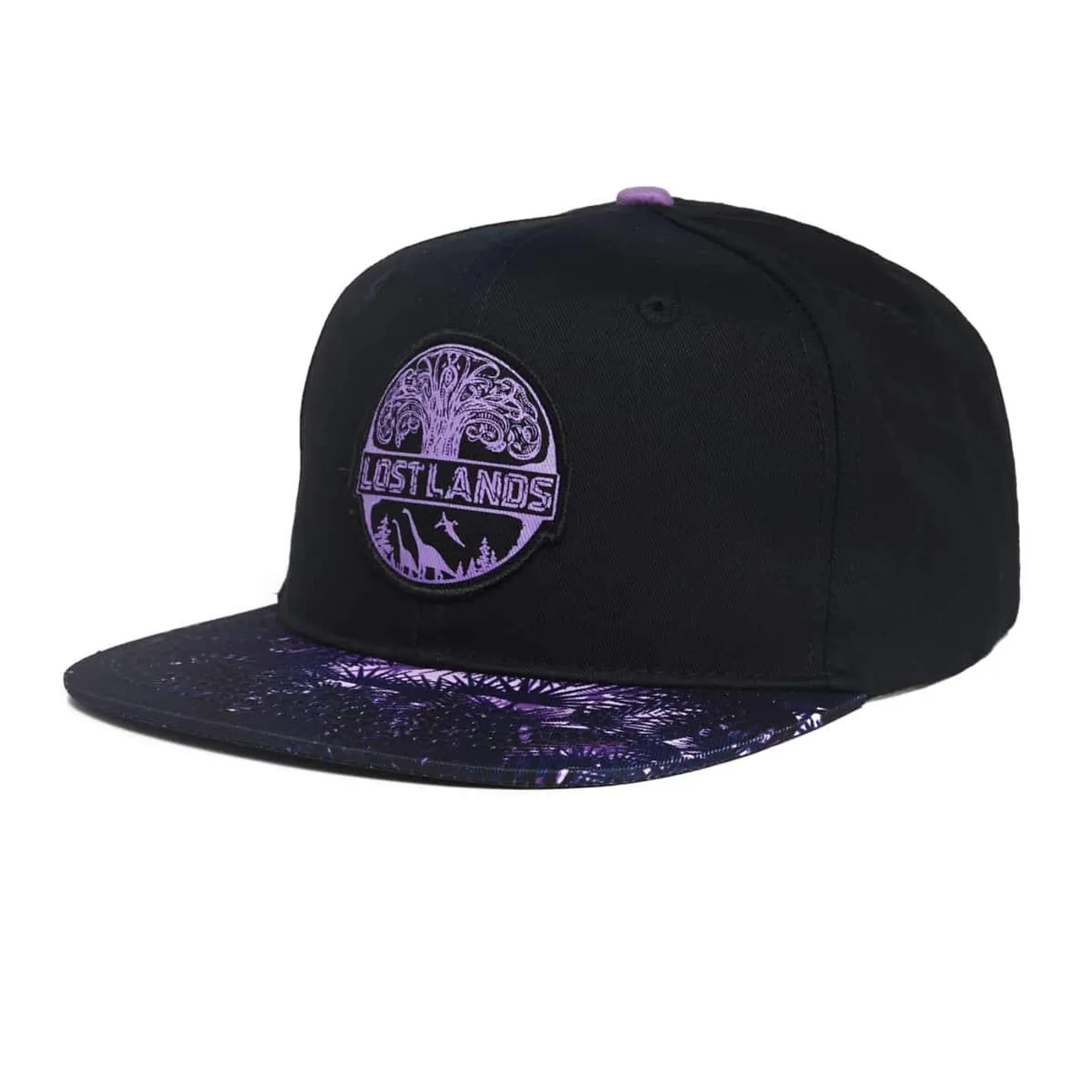 Excision Lost Lands 'Tree of Life' Snapback (Black/Purple)