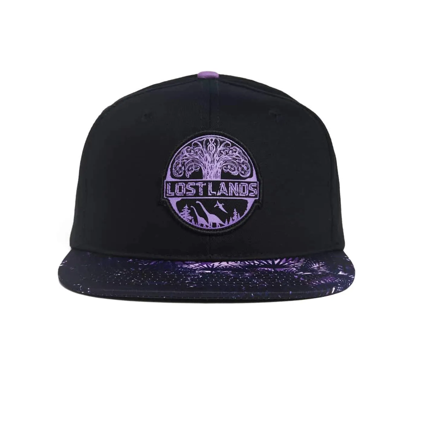 Excision Lost Lands 'Tree of Life' Snapback (Black/Purple)