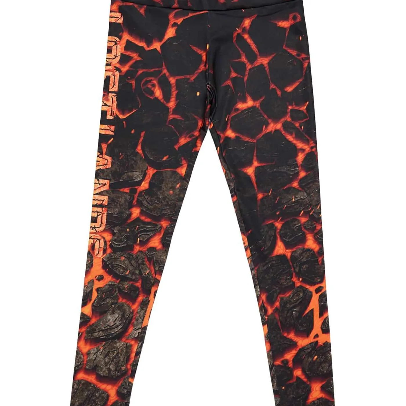 Excision Lost Lands 'Magma' Leggings (Orange)