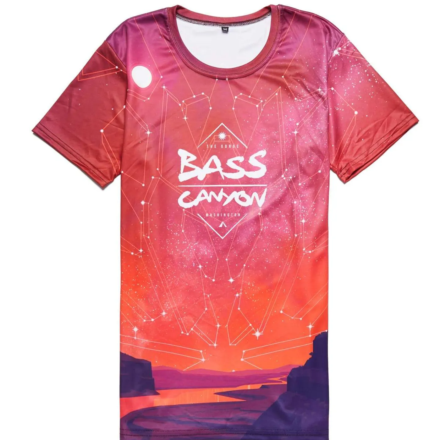 Excision Official Bass Canyon 2018 'Heatwave' Tee - Red