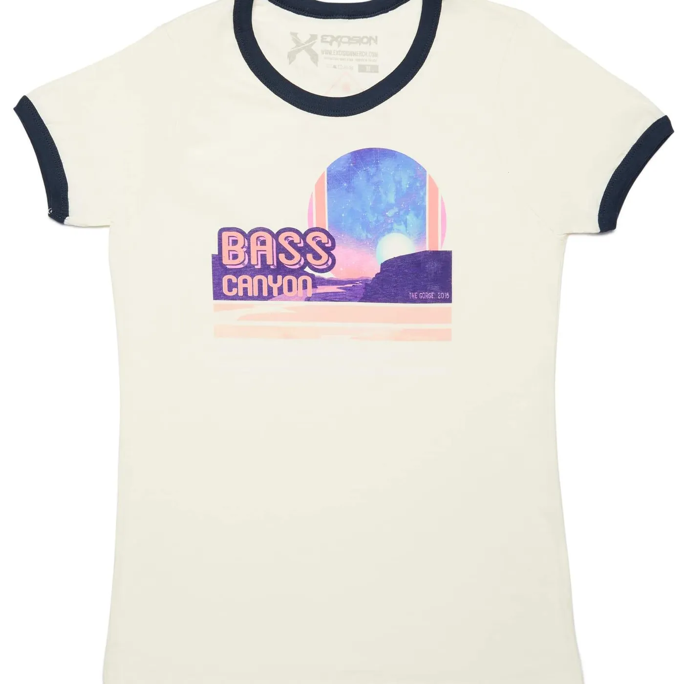 Excision Bass Canyon Retro Summer Camp Womens Tee