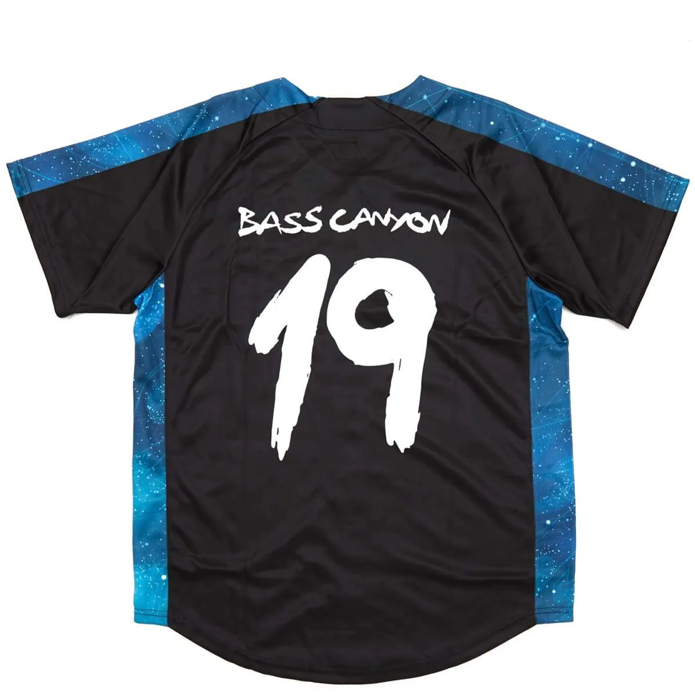 Excision 'Bass Canyon' Baseball Jersey - Black/Blue