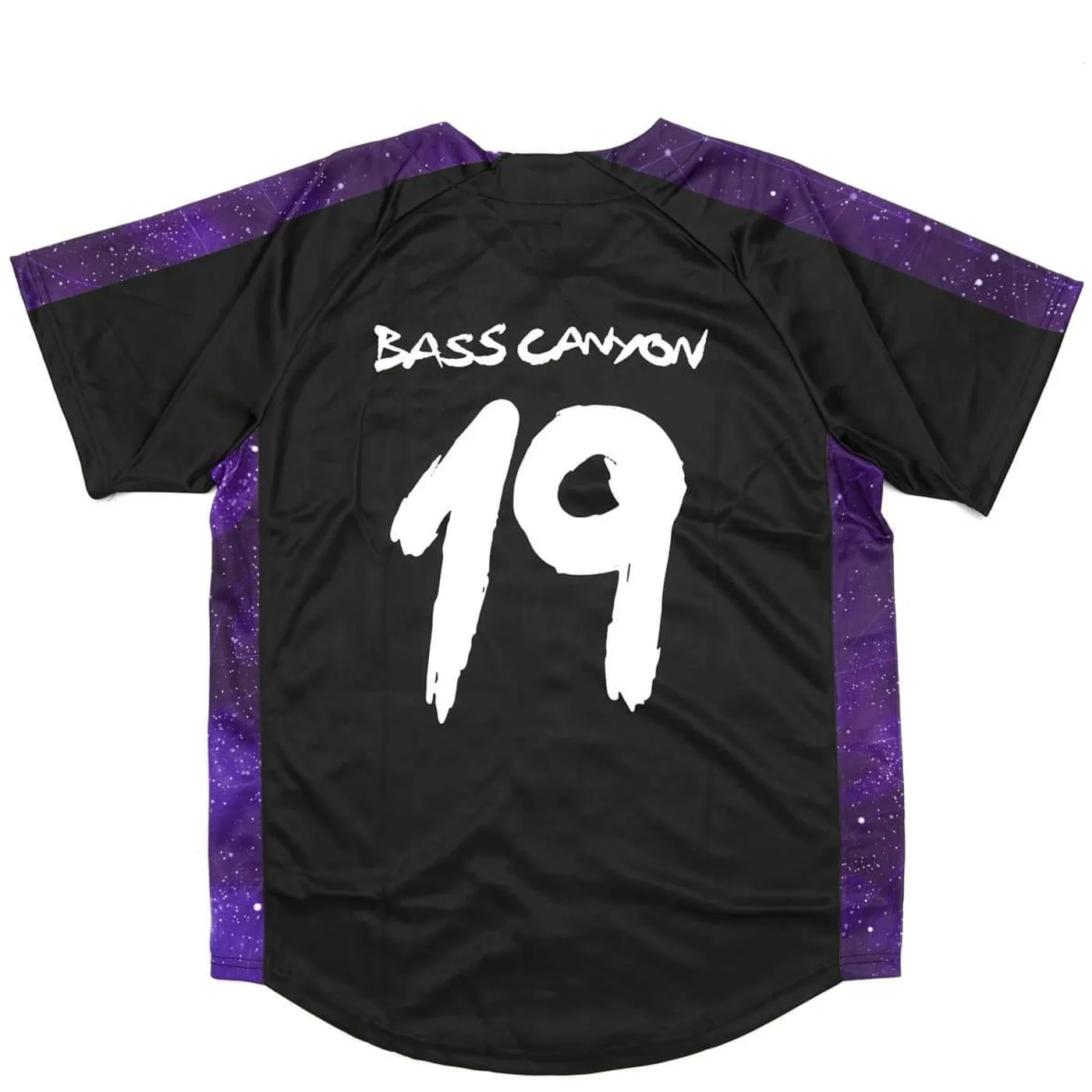Excision 'Bass Canyon' Baseball Jersey - Black/Purple