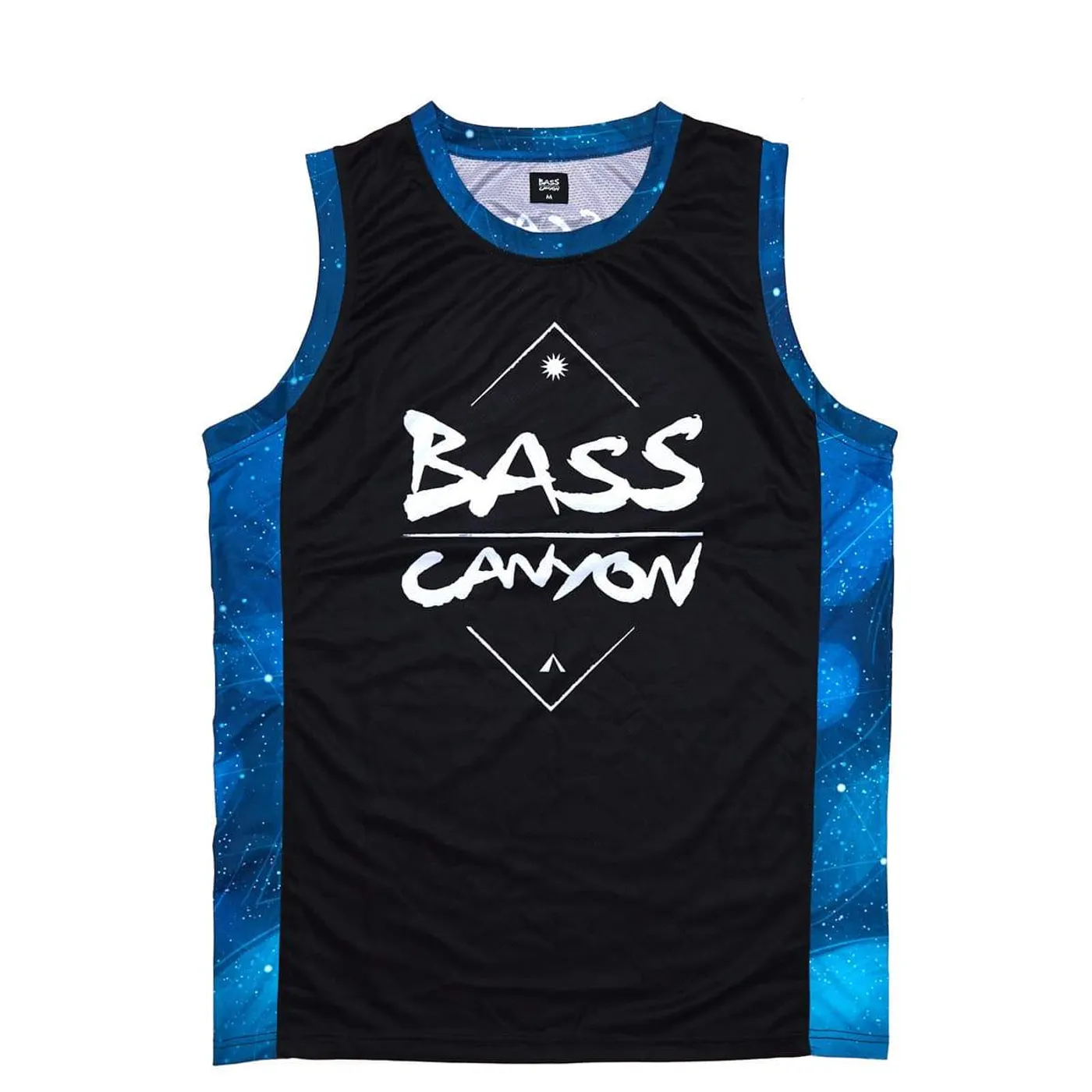 Excision 'Bass Canyon' Basketball Jersey - Black/Blue