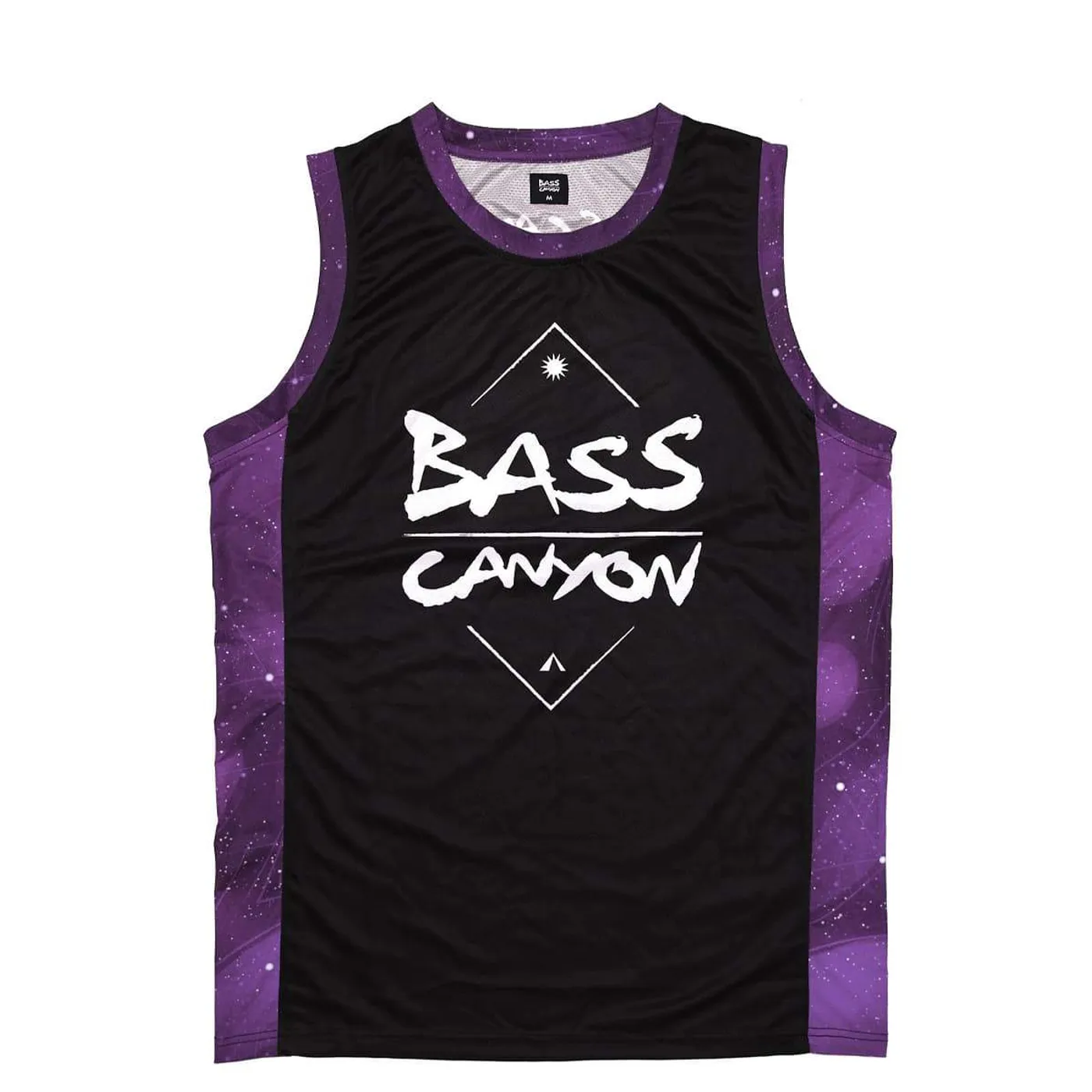 Excision 'Bass Canyon' Basketball Jersey - Black/Purple