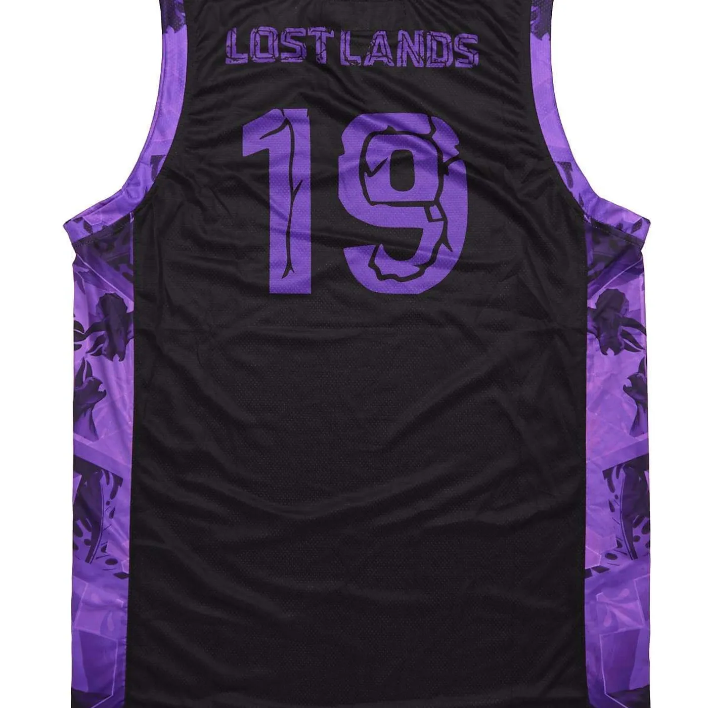 Excision 'Geo Foliage' Dye Sub Basketball Jersey - Purple