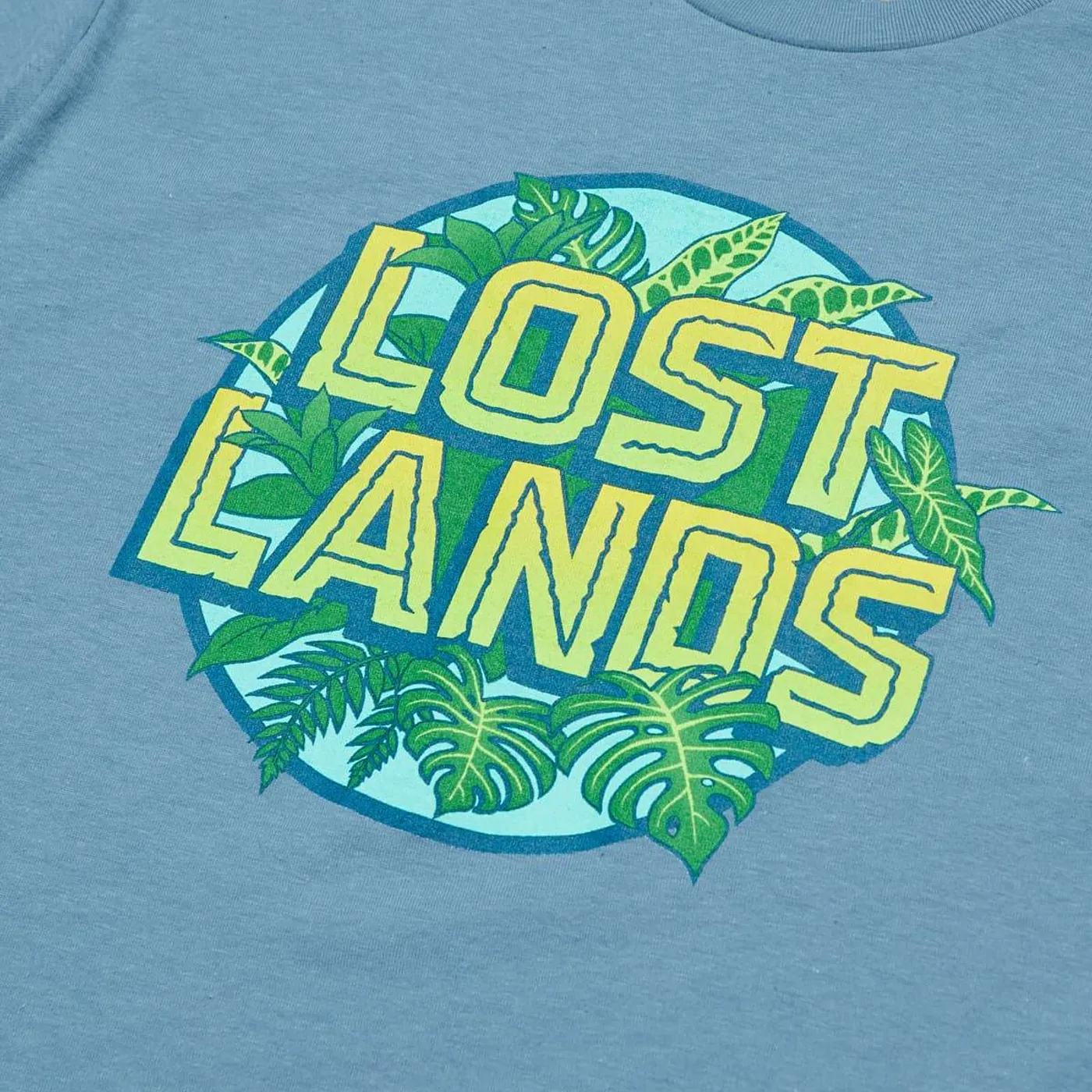 Excision Lost Lands 'Foliage' Unisex Tee - Slate