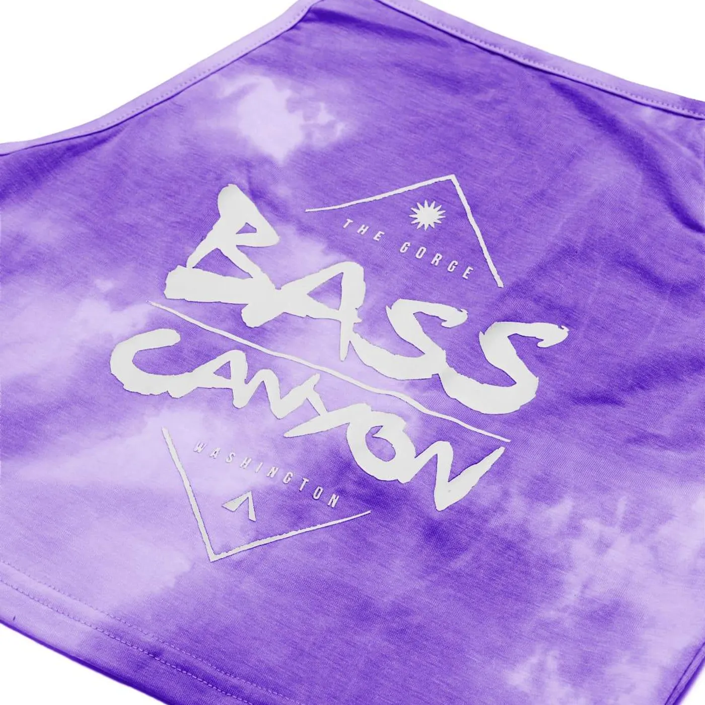 Excision Bass Canyon Tie Dye Halter Top - Purple