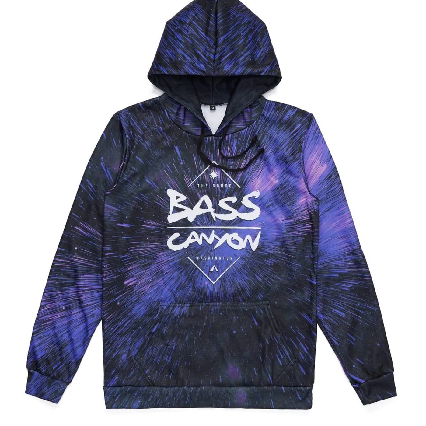 Excision 'Stardust' Dye Sub Hoodie - Purple