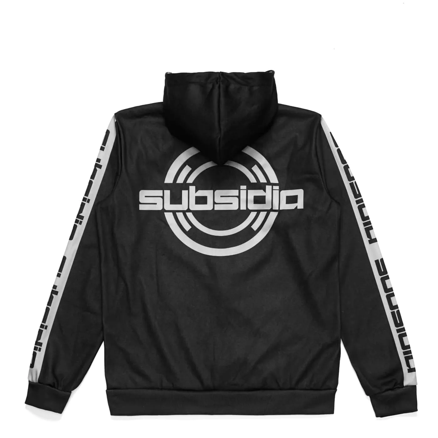 Excision 'Subsidia' Dye Sub Zip Hoodie - White
