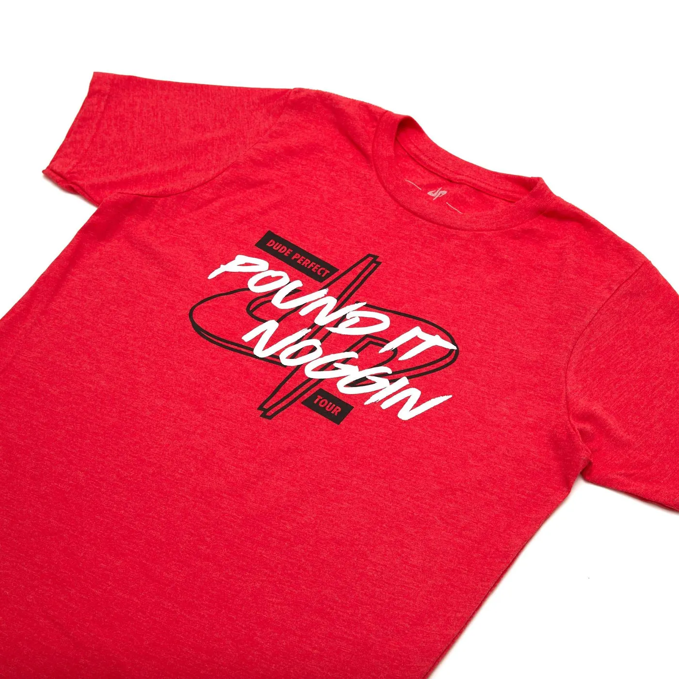 Dude Perfect Pound It Noggin Tour 2019 Tee // Red
