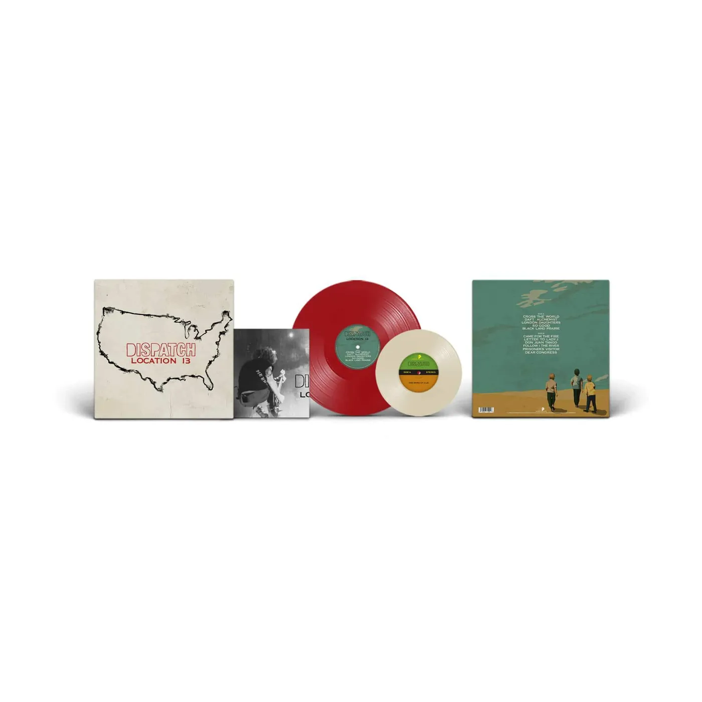 DISPATCH 'Location 13' Deluxe Vinyl LP
