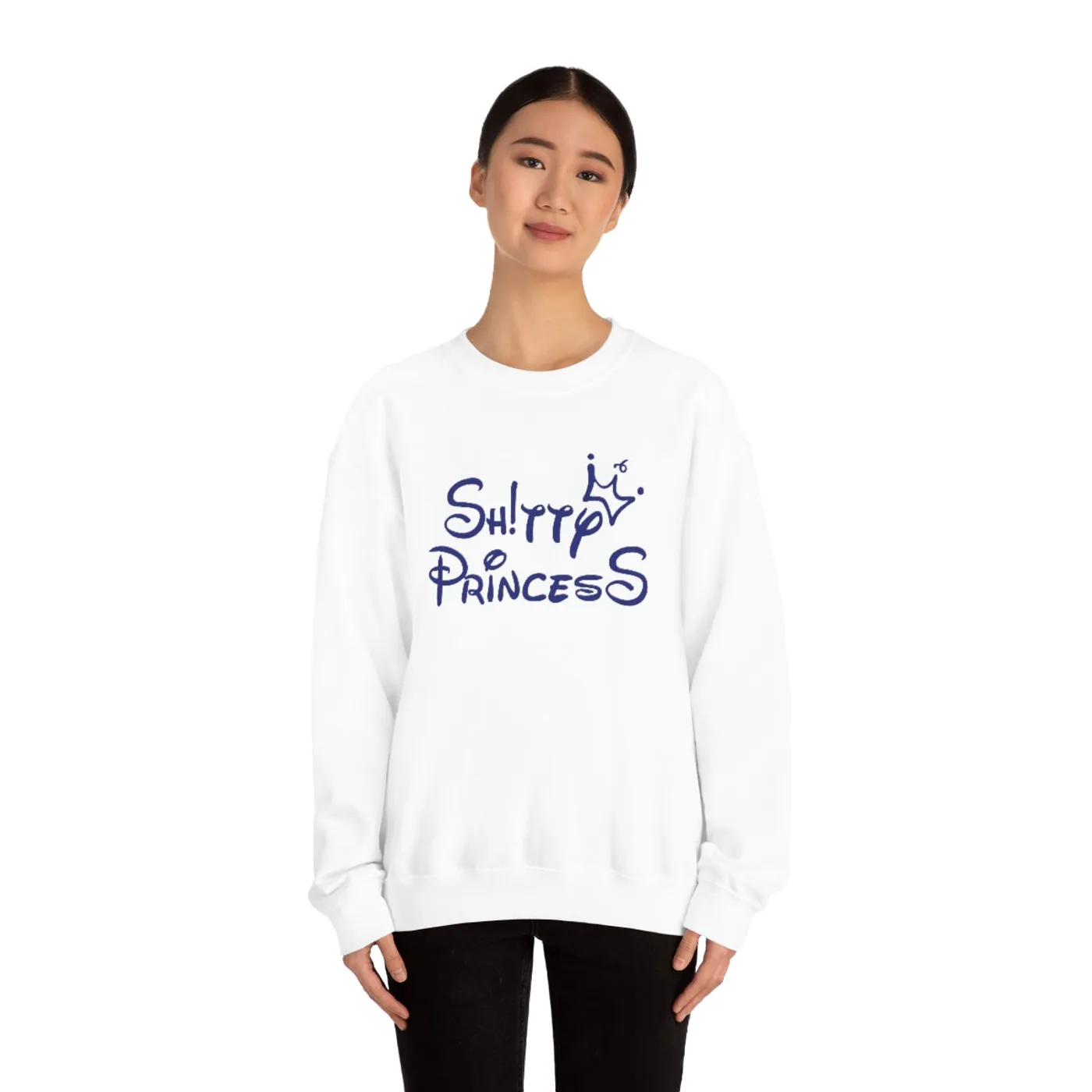 Shitty Princess Unisex Heavy Blend™ Crewneck Sweatshirt