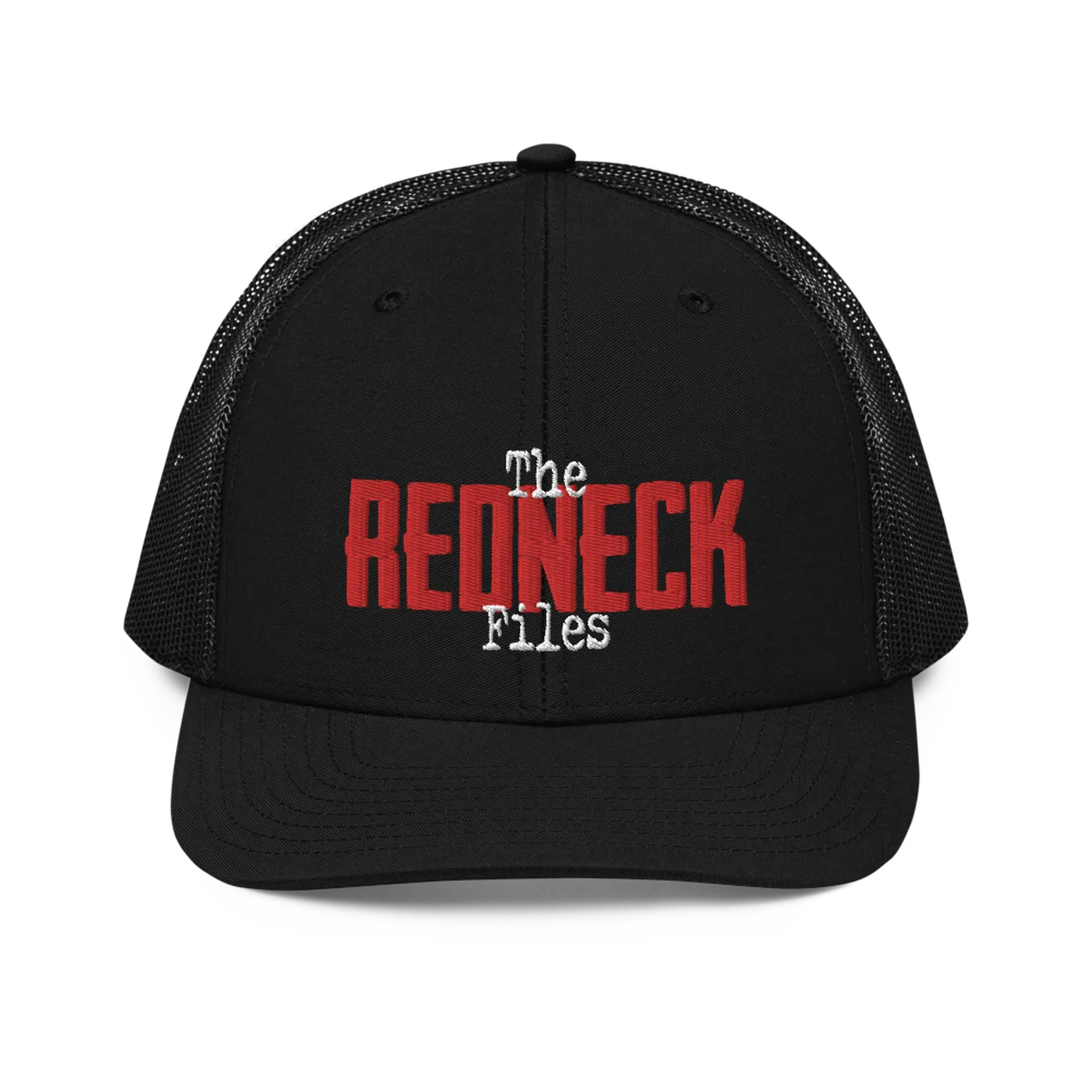 Jessica Lynne Witty Redneck Files 3D Puff Embroidered Trucker Hat