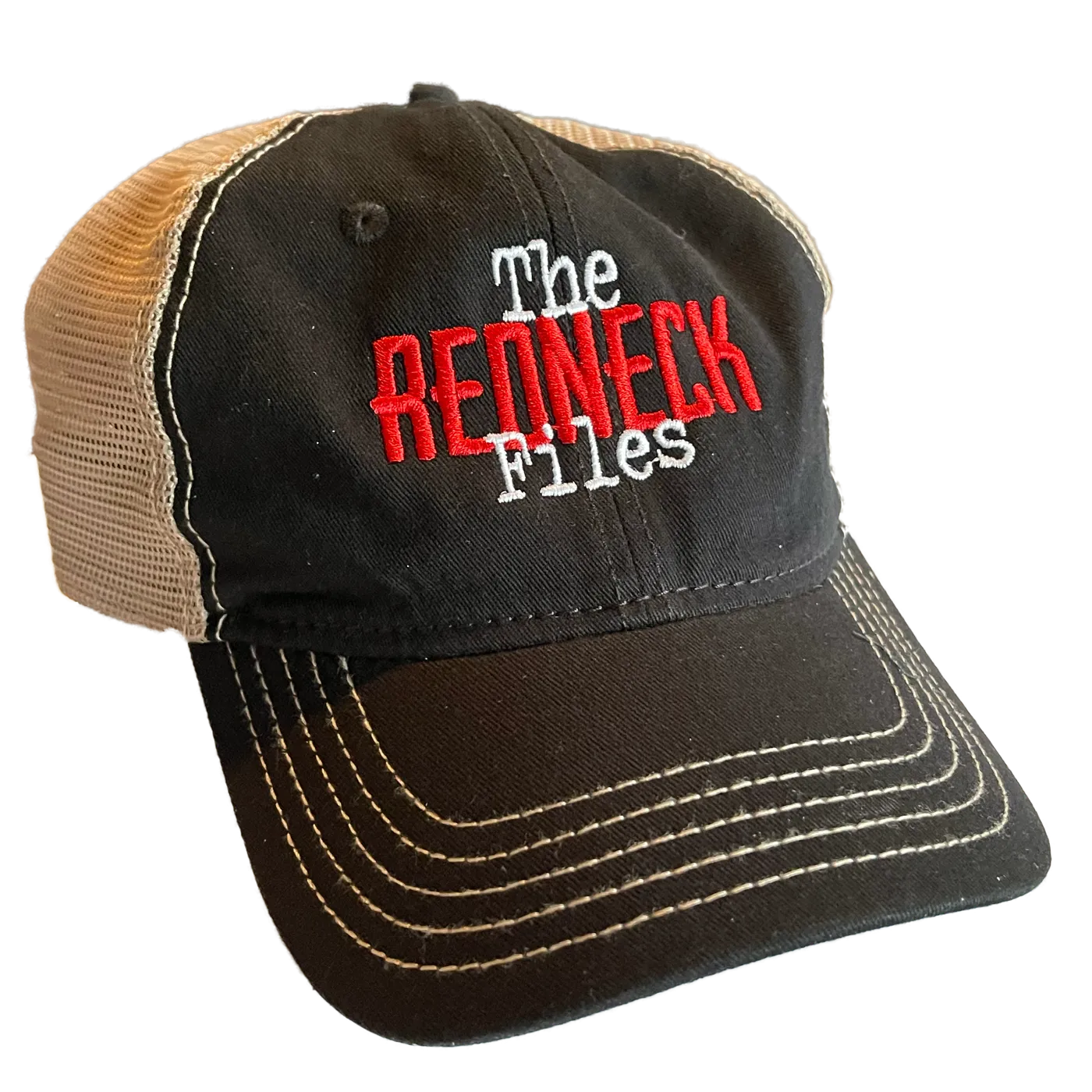 Jessica Lynne Witty Redneck Files District Embroidered Super Soft Mesh Back Hat