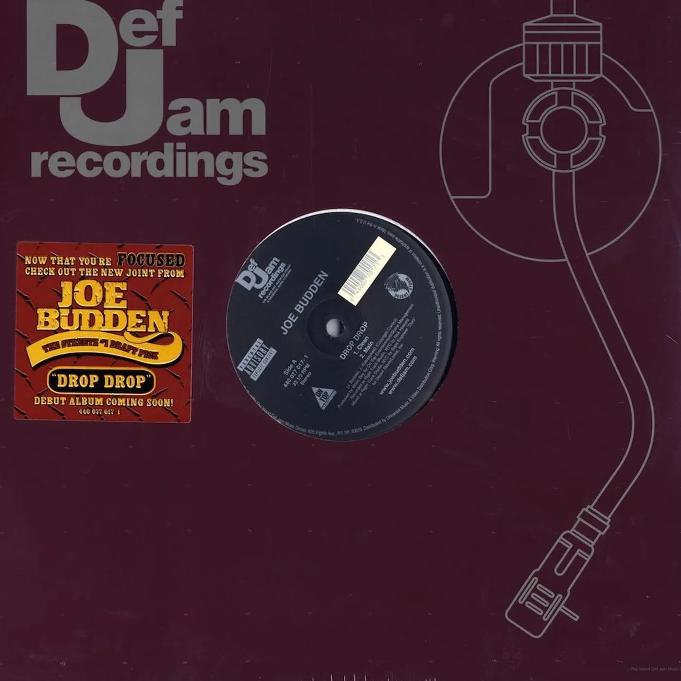 Joe Budden - Drop Drop (Single) (Vinyl)