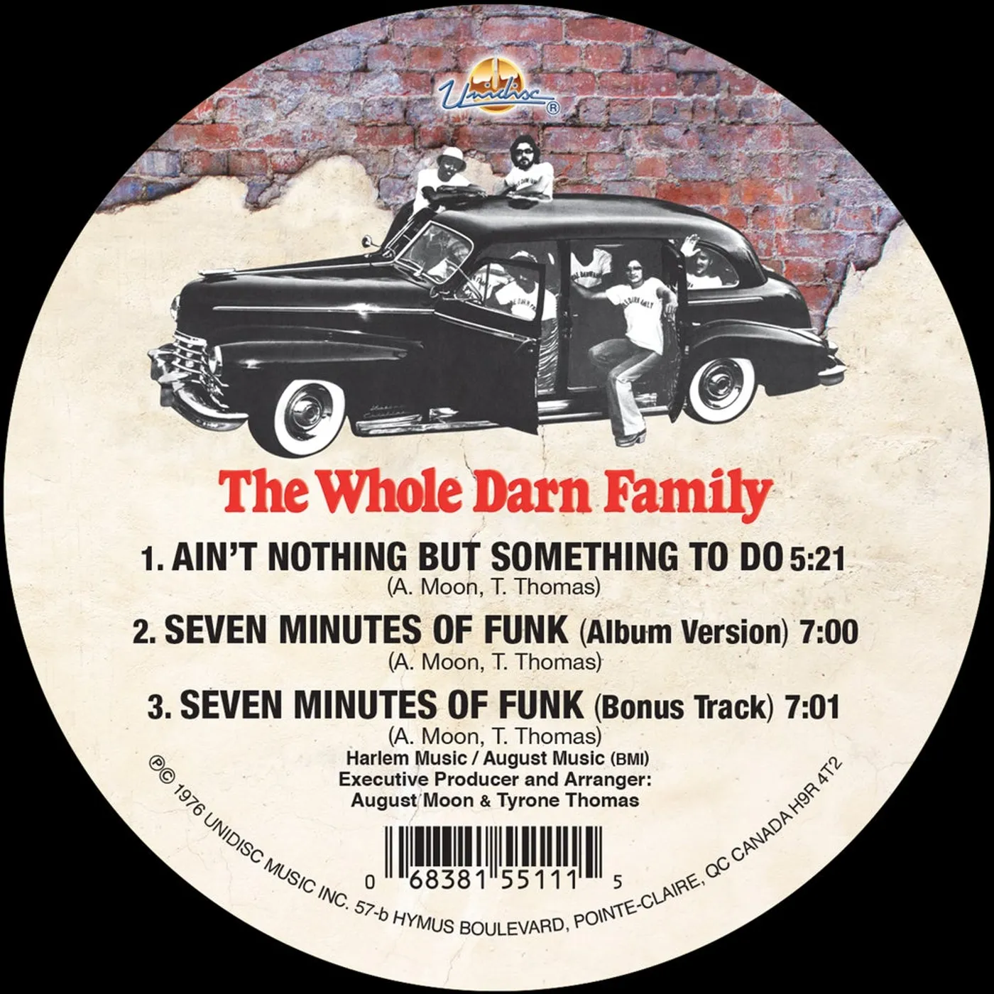 The Whole Darn Family - Ain't Nothing But Something to Do / Seven Minutes of Funk