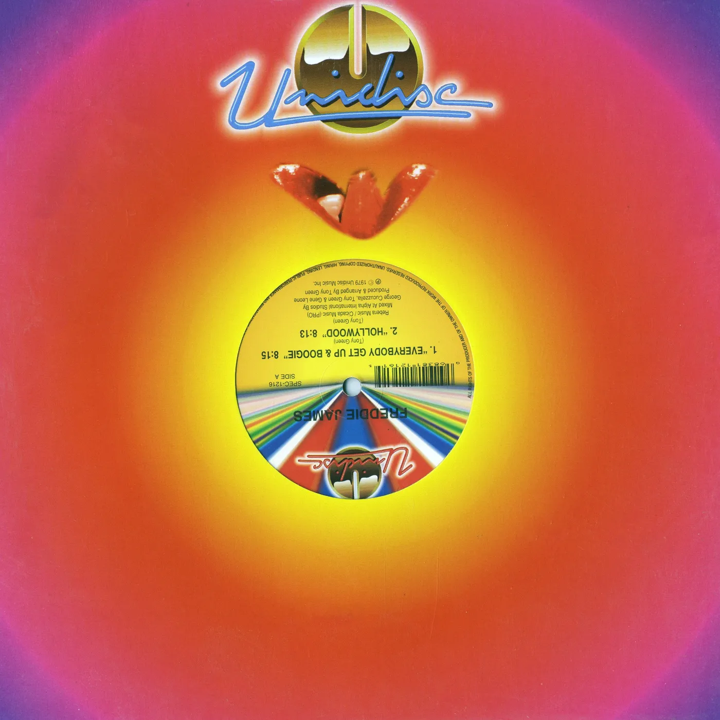 Freddie James - Everybody Get Up And Boogie & Hollywood/Medley (Vinyl)