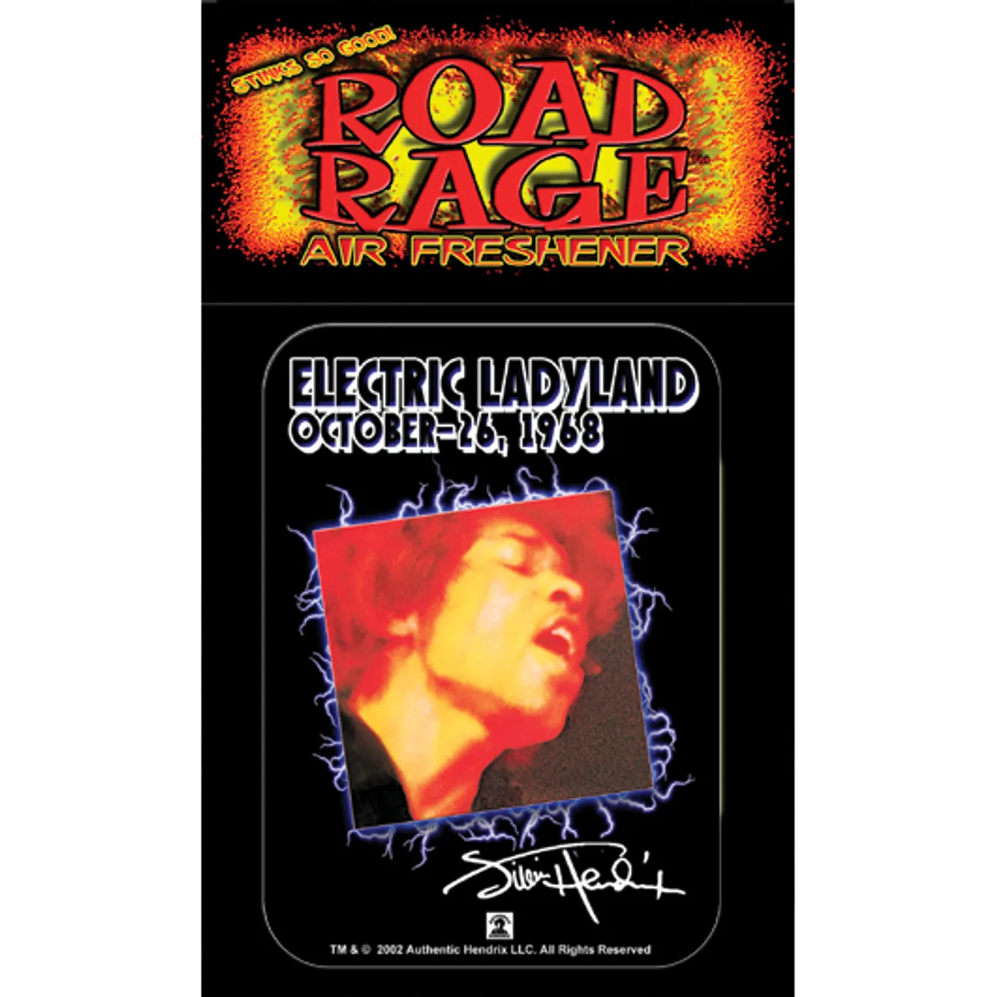 Jimi Hendrix Air Freshener Electric Ladyland