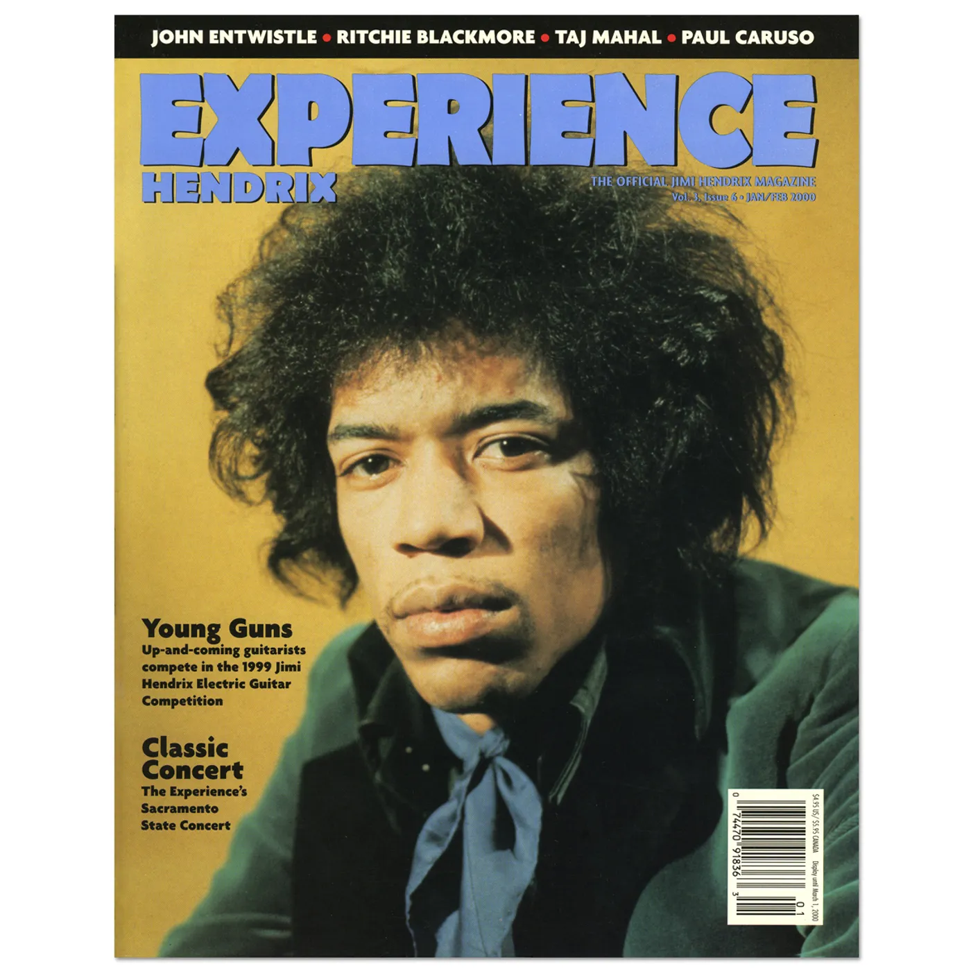 Jimi Hendrix Experience Hendrix Vol. 3, Iss. 6