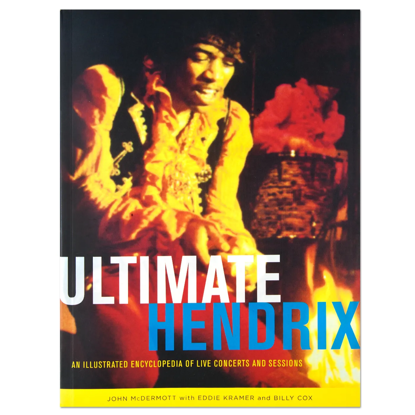Jimi Hendrix Ultimate Hendrix Illustrated Encyclopedia Book (Signed)