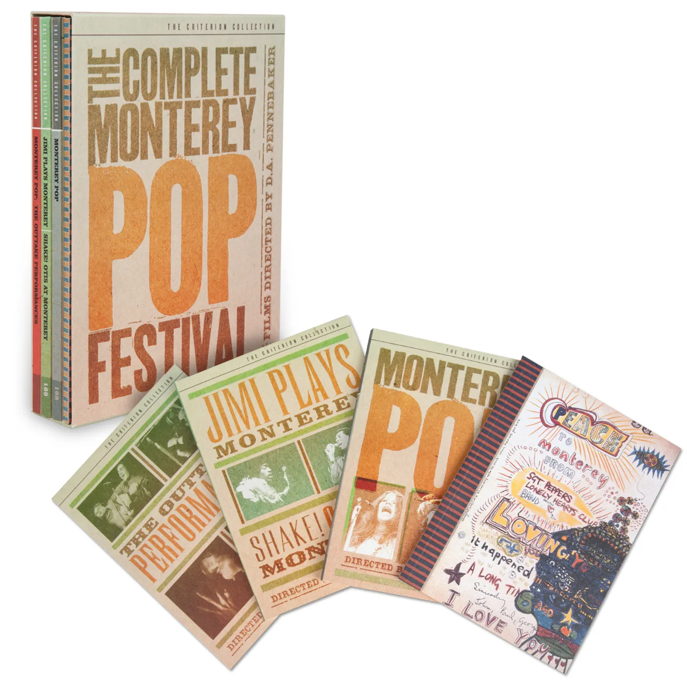 Jimi Hendrix The Complete Monterey Pop Festival (The Criterion Collection) DVD